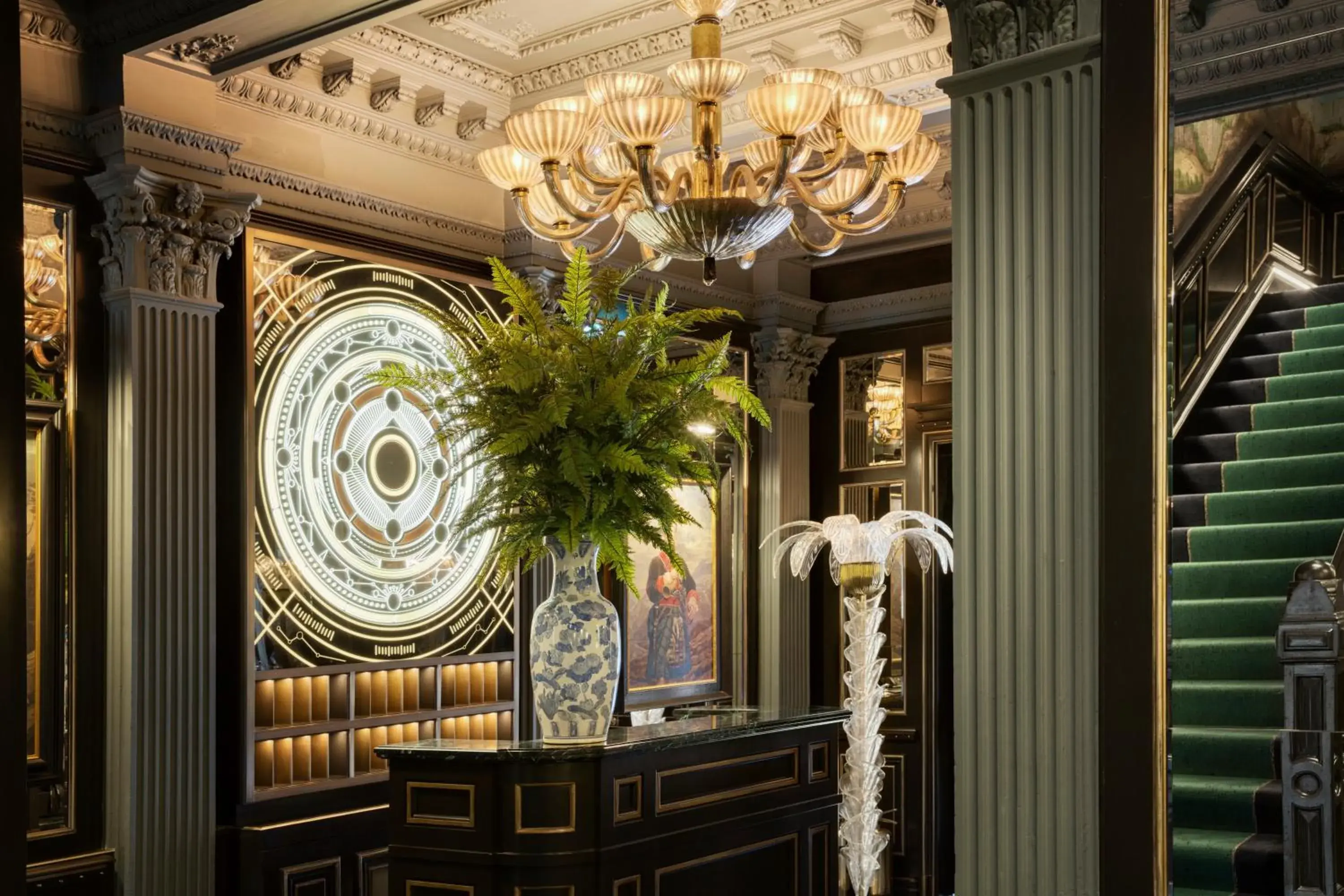 Lobby or reception in 100 Princes Street Lobby or reception in 100 Princes Street