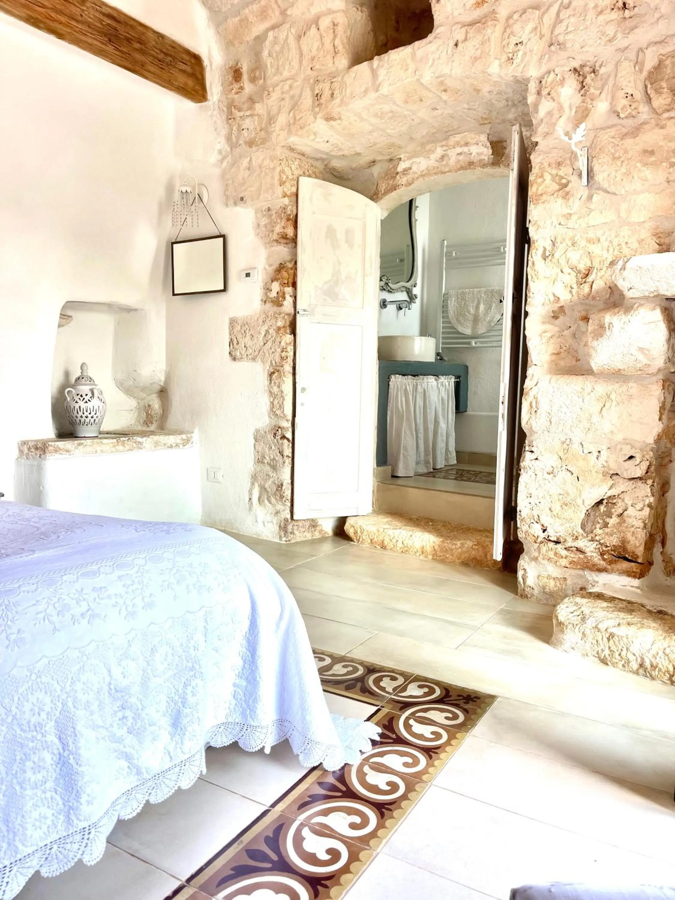 Bed in Relais Grottone