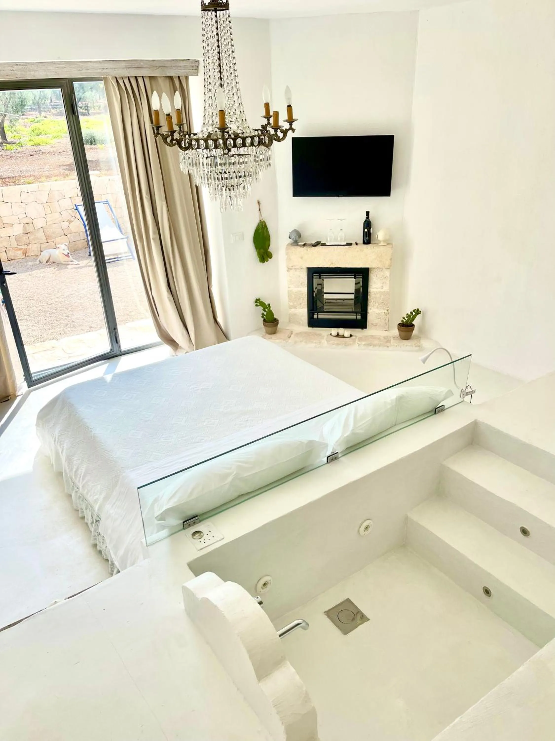 Bed in Relais Grottone