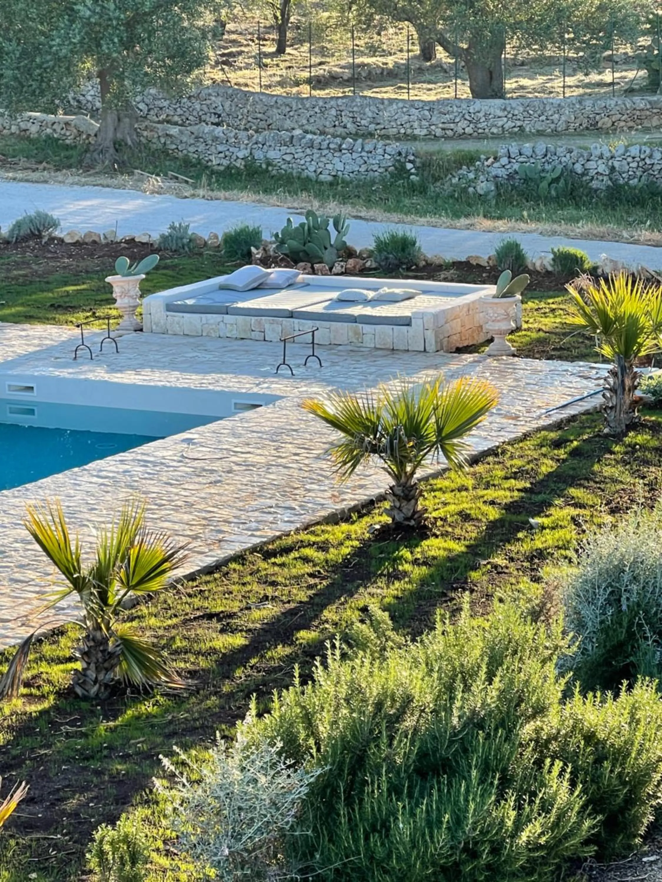 Swimming pool in Relais Grottone