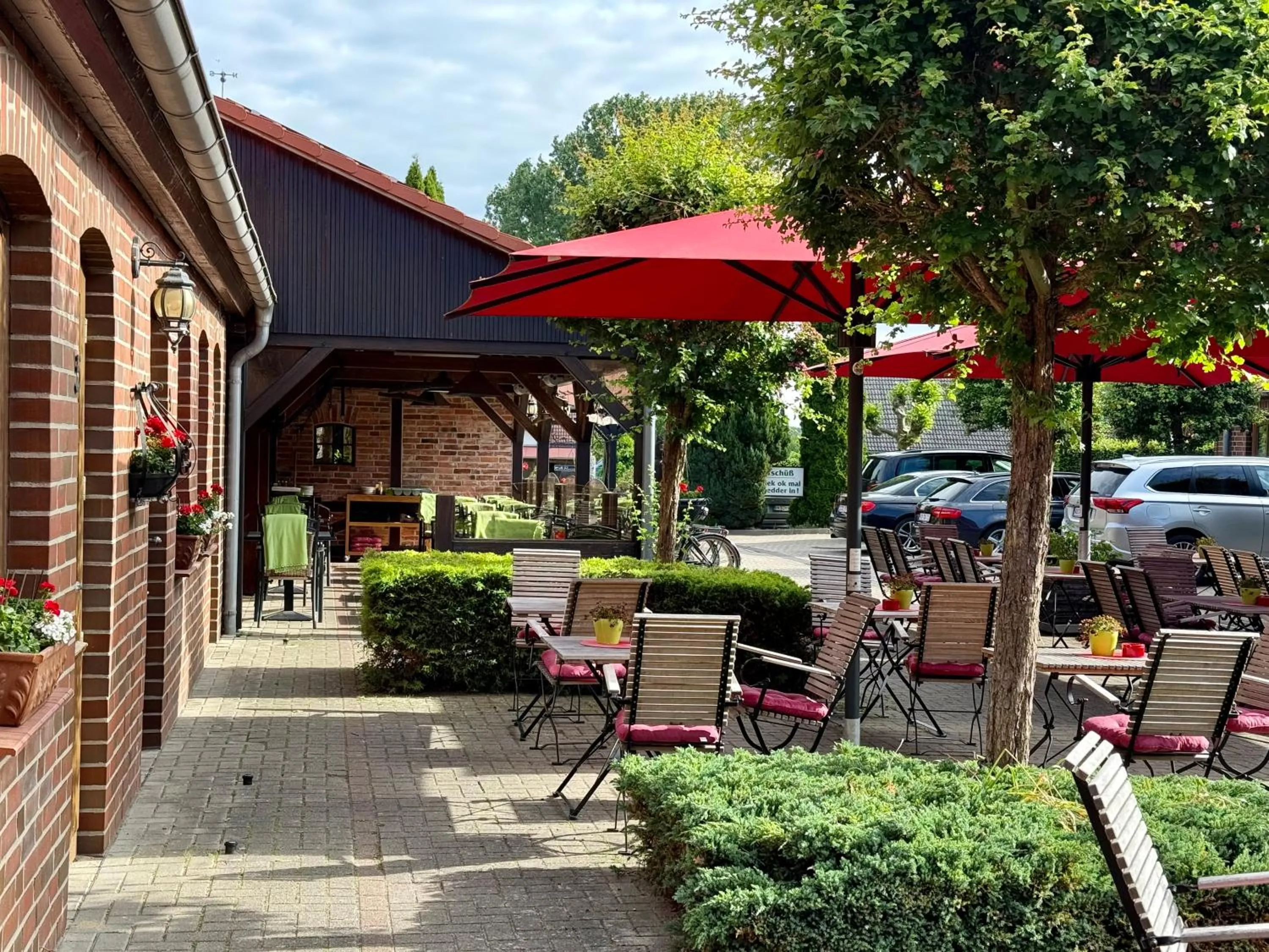 Patio in Landhotel Zur Schmiede