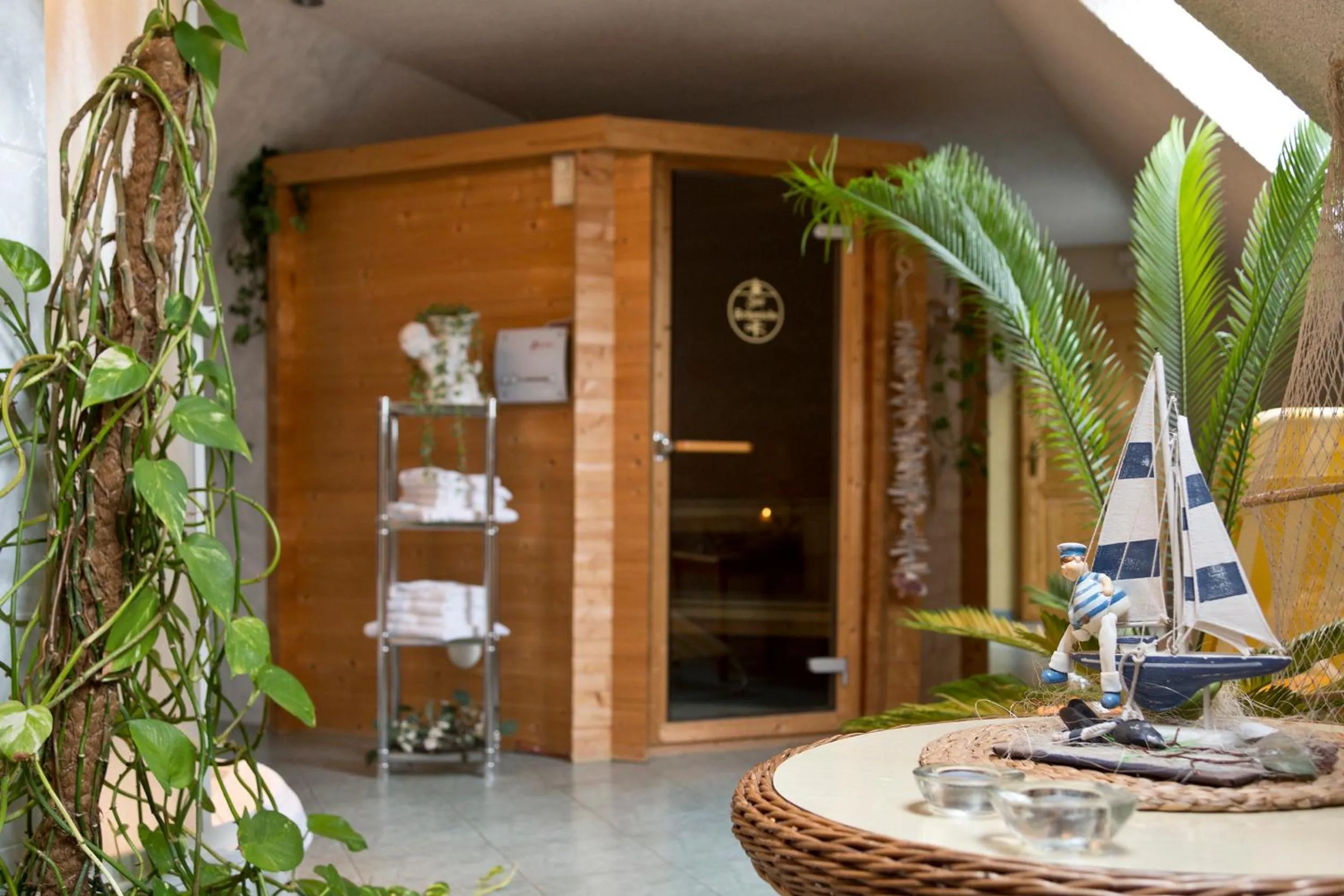 Spa and wellness centre/facilities in Landhotel Zur Schmiede