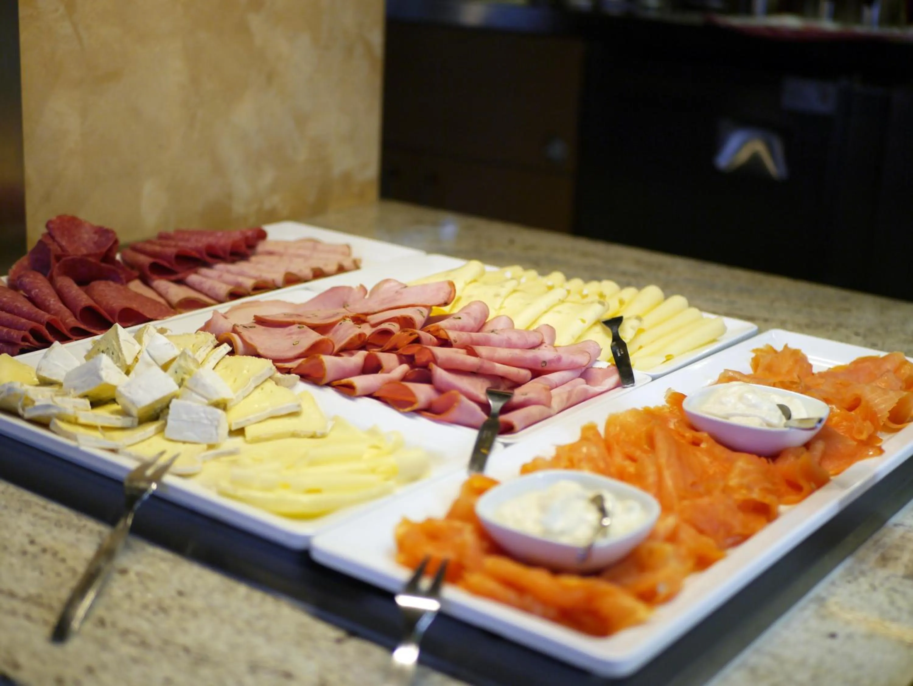 Buffet breakfast in Hotel Lenauhof