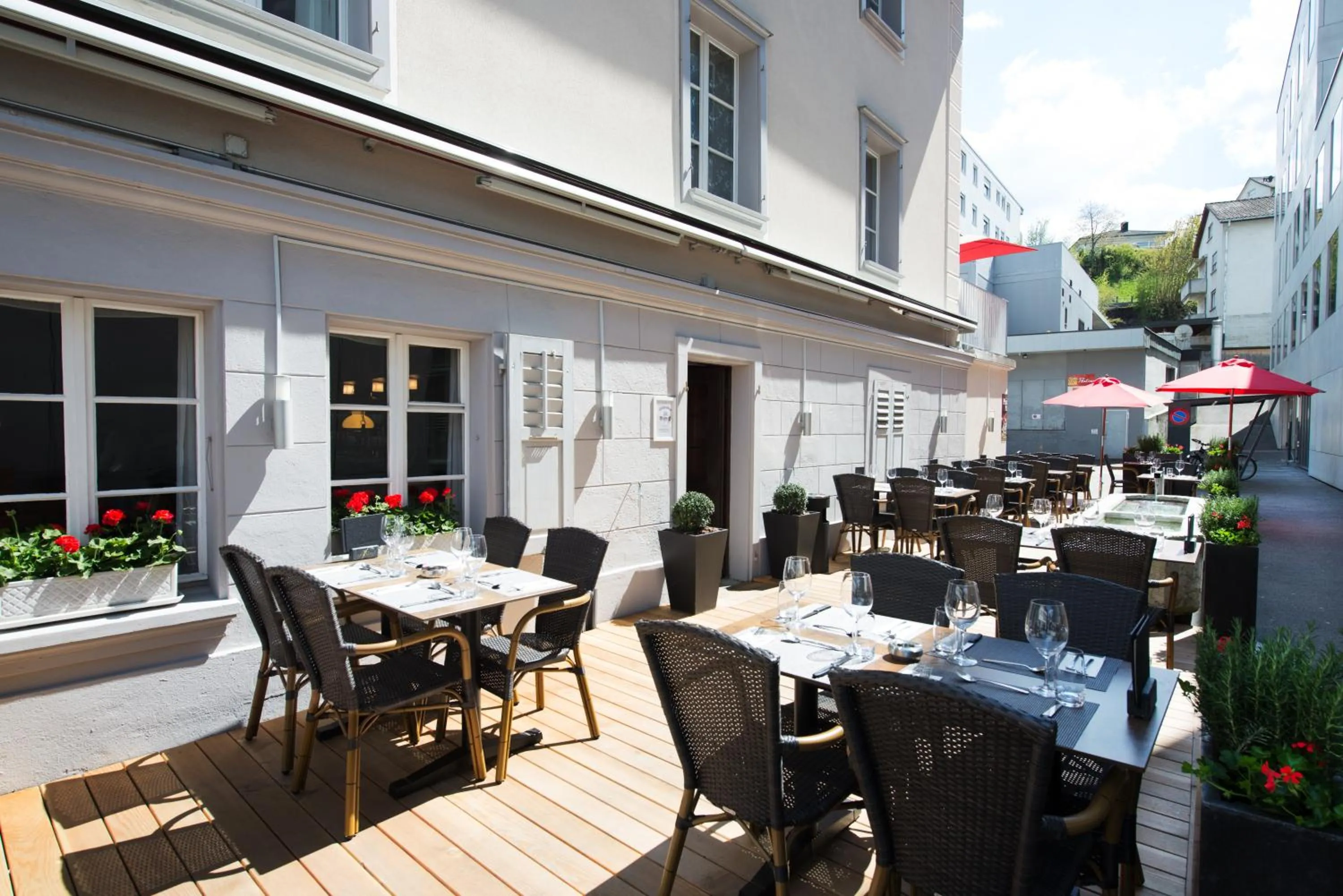 Balcony/Terrace in Gasthof zum Mohren