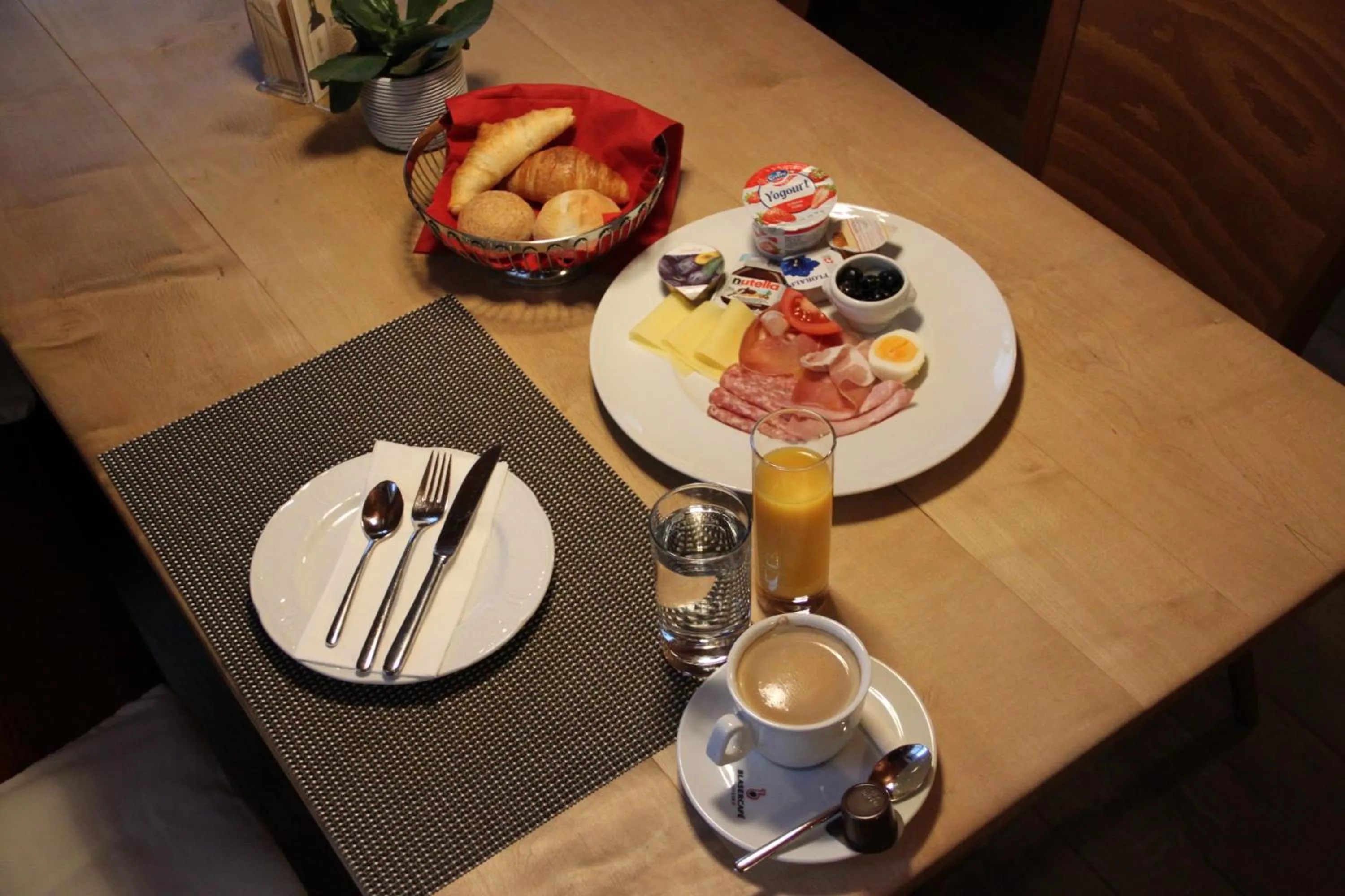 Breakfast in Gasthof zum Mohren