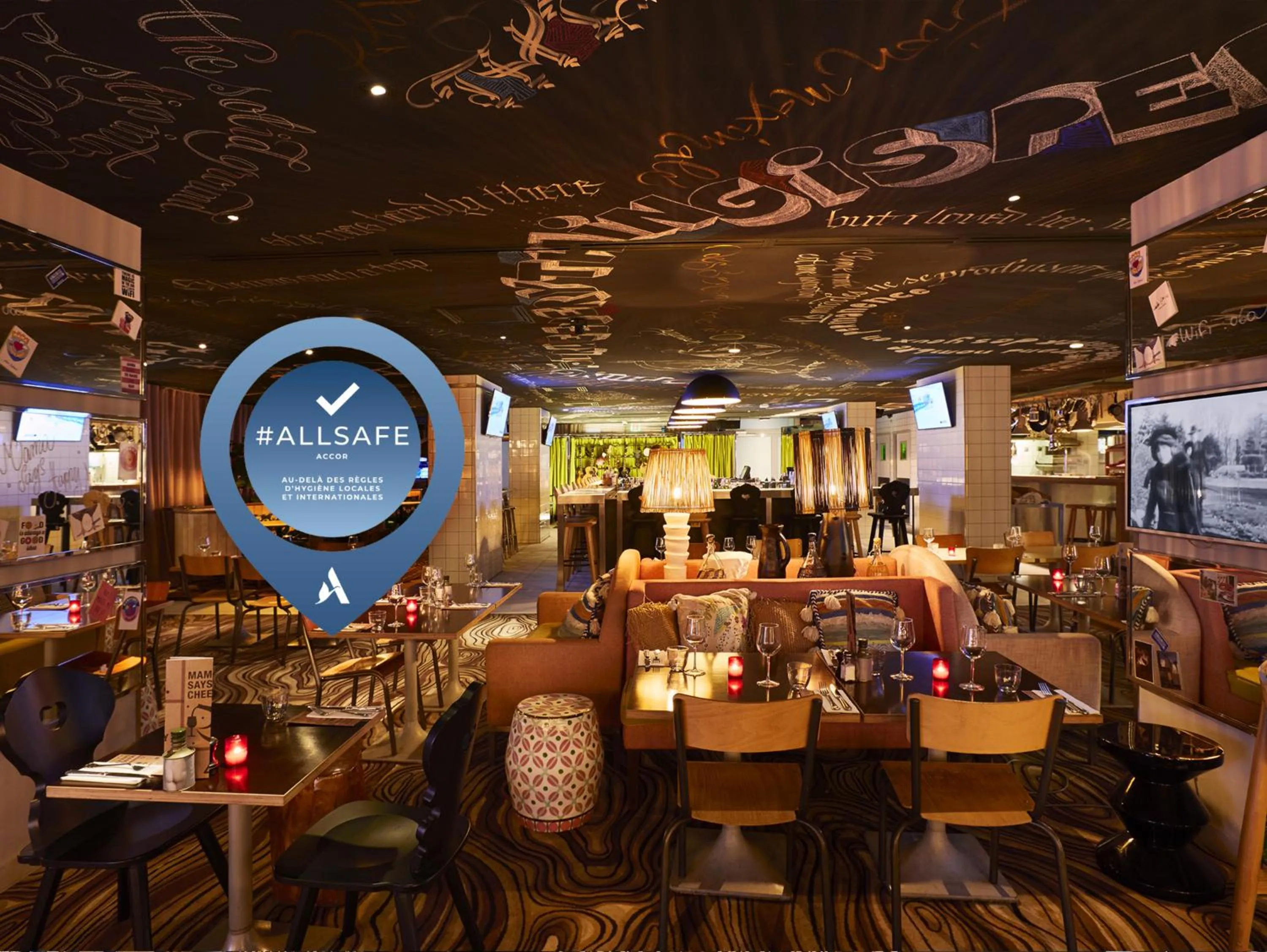 Restaurant/places to eat in Mama Shelter Marseille