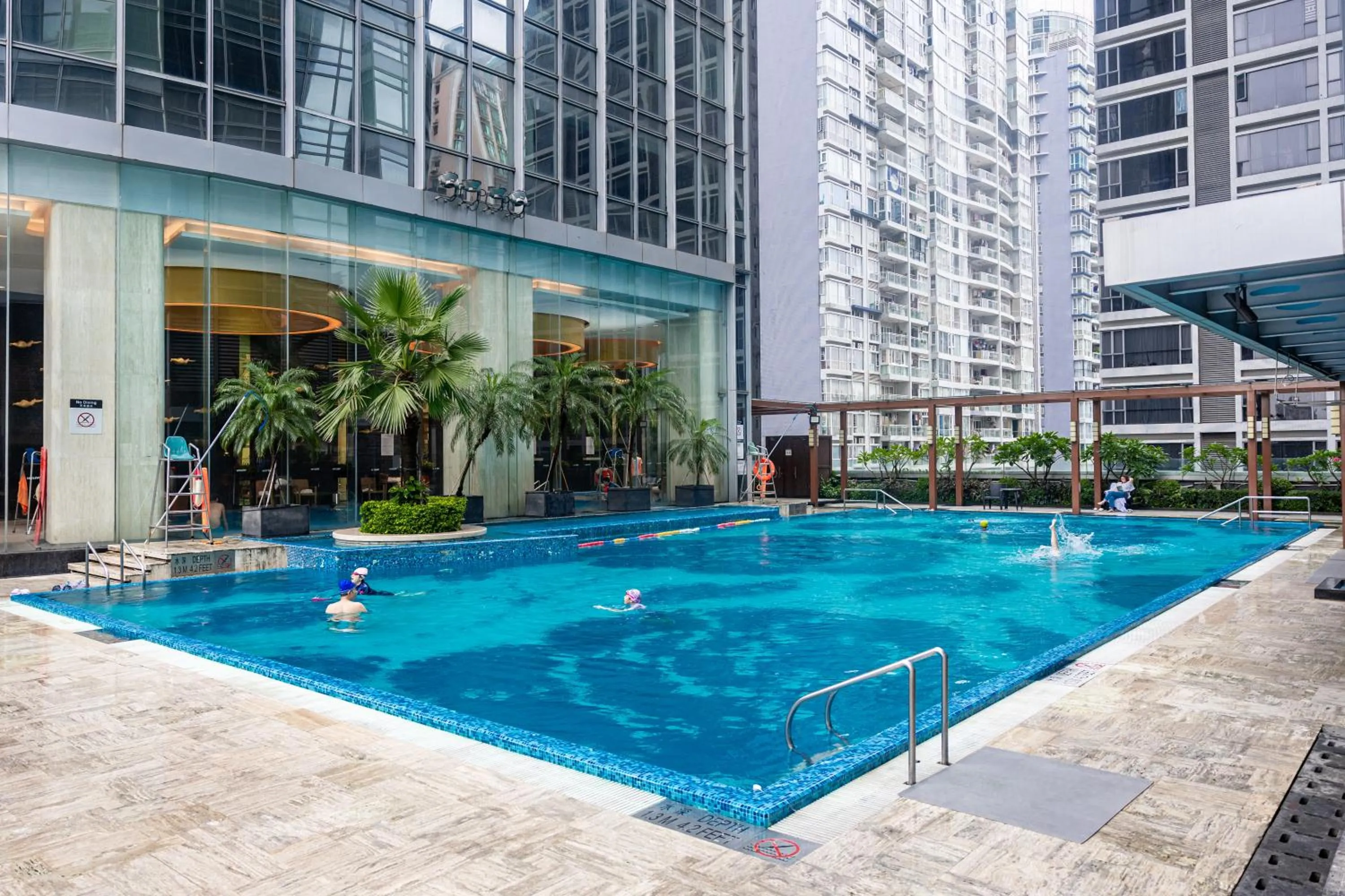 Swimming pool in The Westin Guangzhou