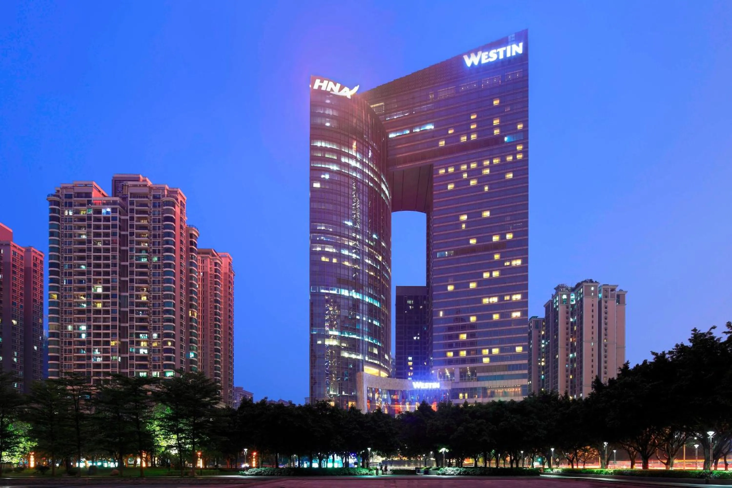Property building in The Westin Guangzhou