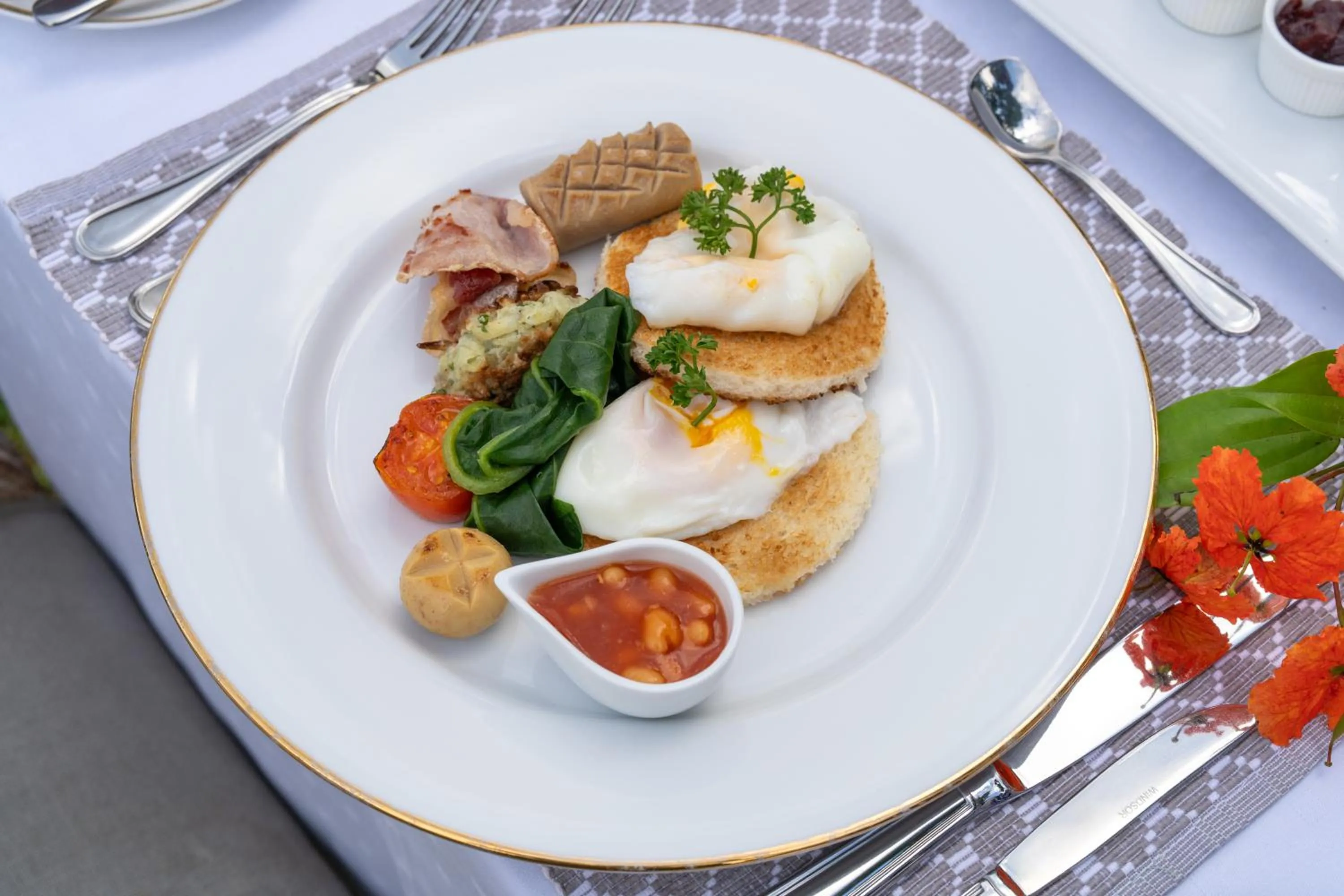 Breakfast in Coffee Bungalow Kandy