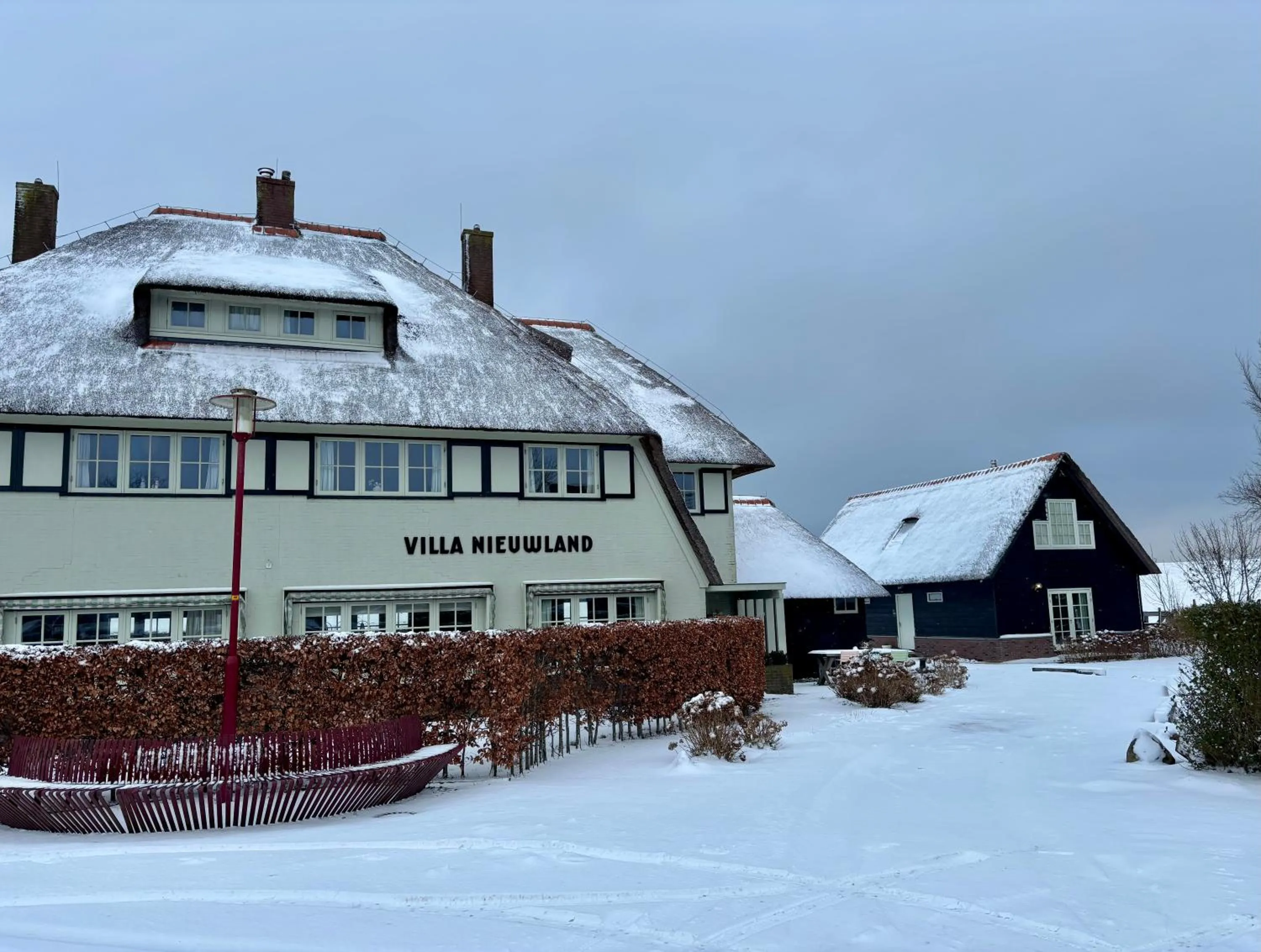 Property building in Villa Nieuwland B&B