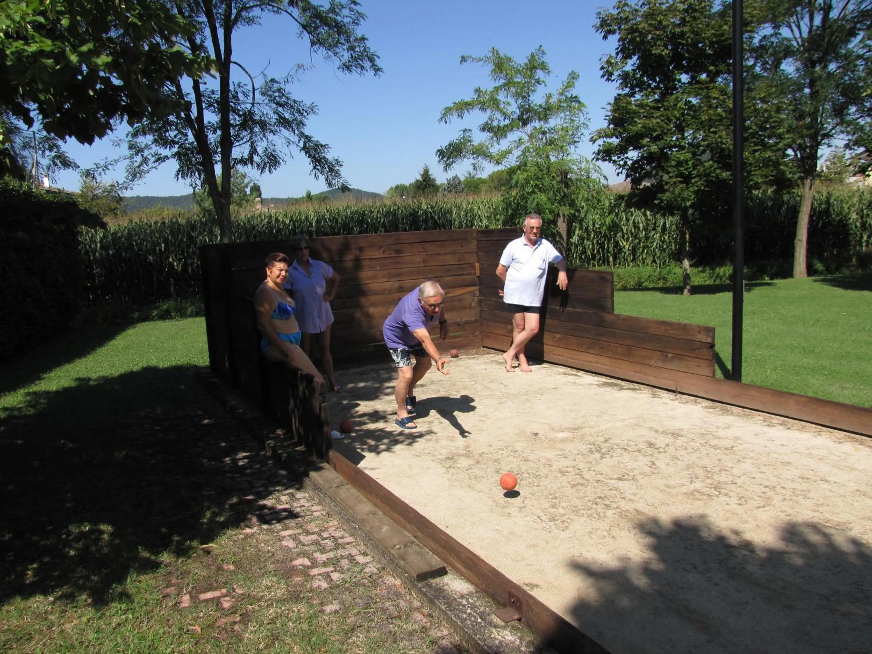 Garden in Hotel Terme Orvieto