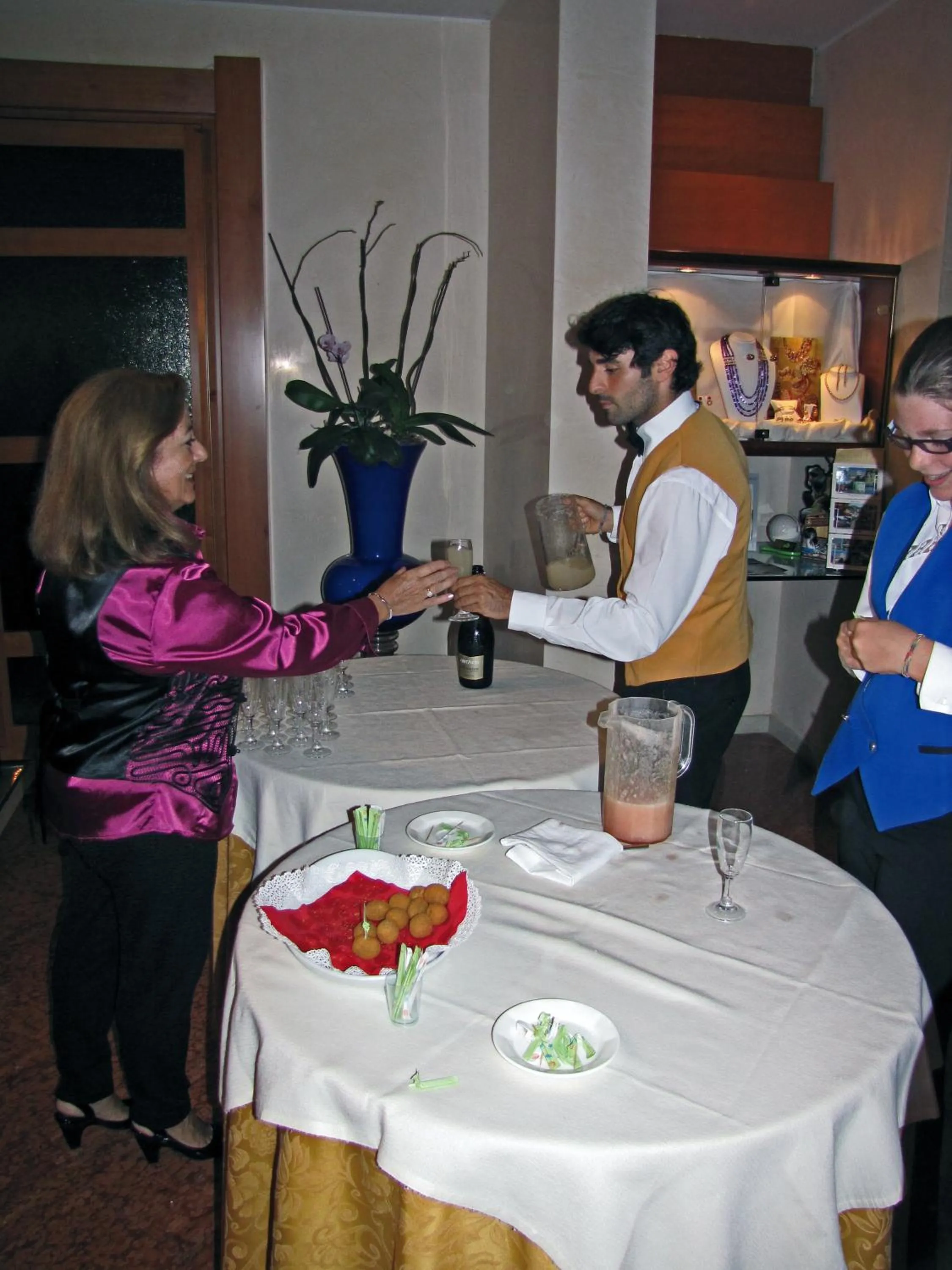 Lobby or reception in Hotel Terme Orvieto
