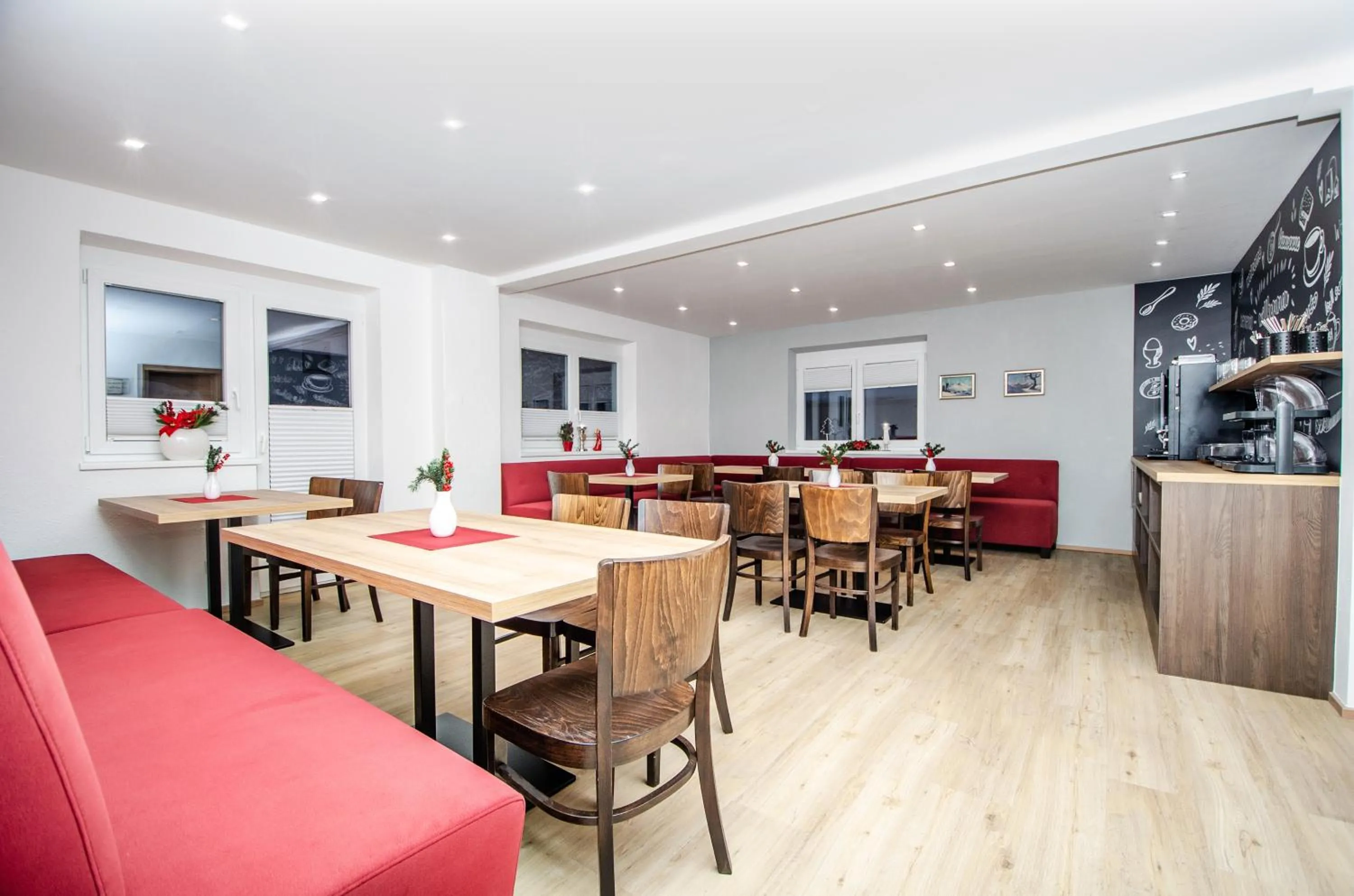 Dining area in Appart-Pension Schnöll