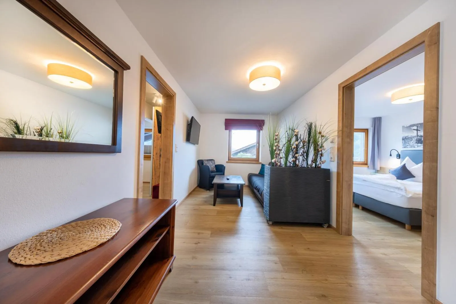 Photo of the whole room, Bed in Appart-Pension Schnöll