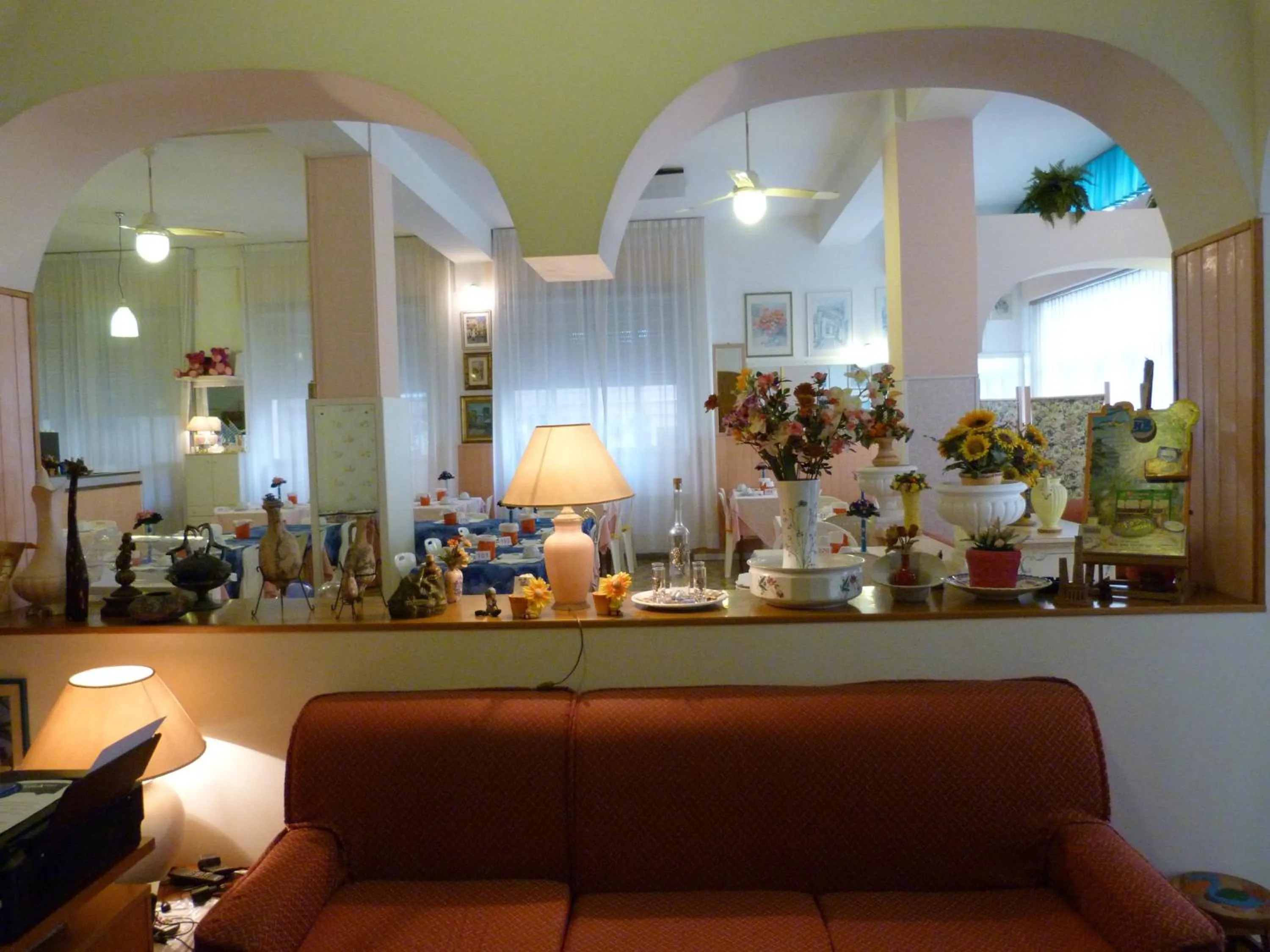 Decorative detail in Hotel Bologna