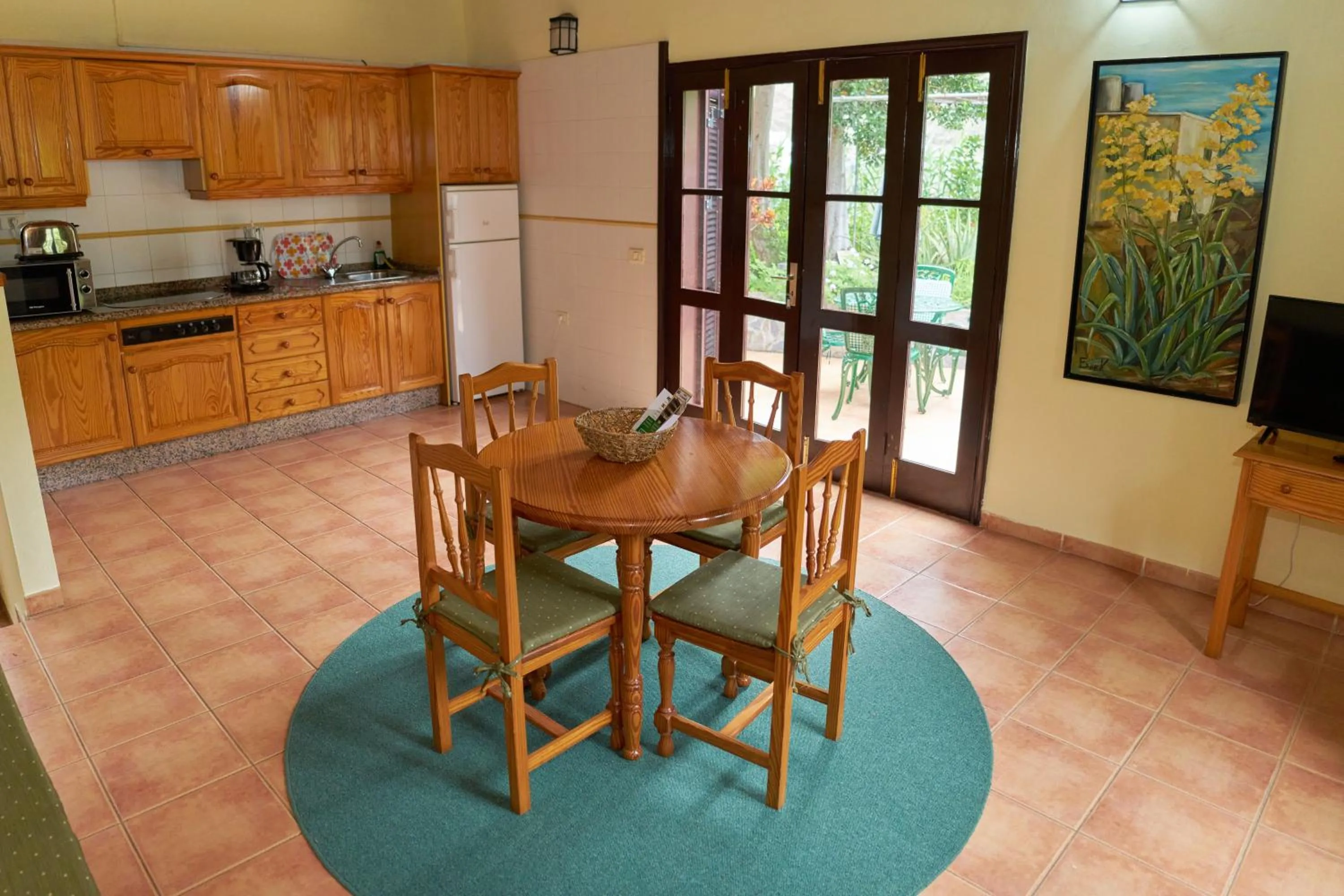 Dining area in Finca Piñero