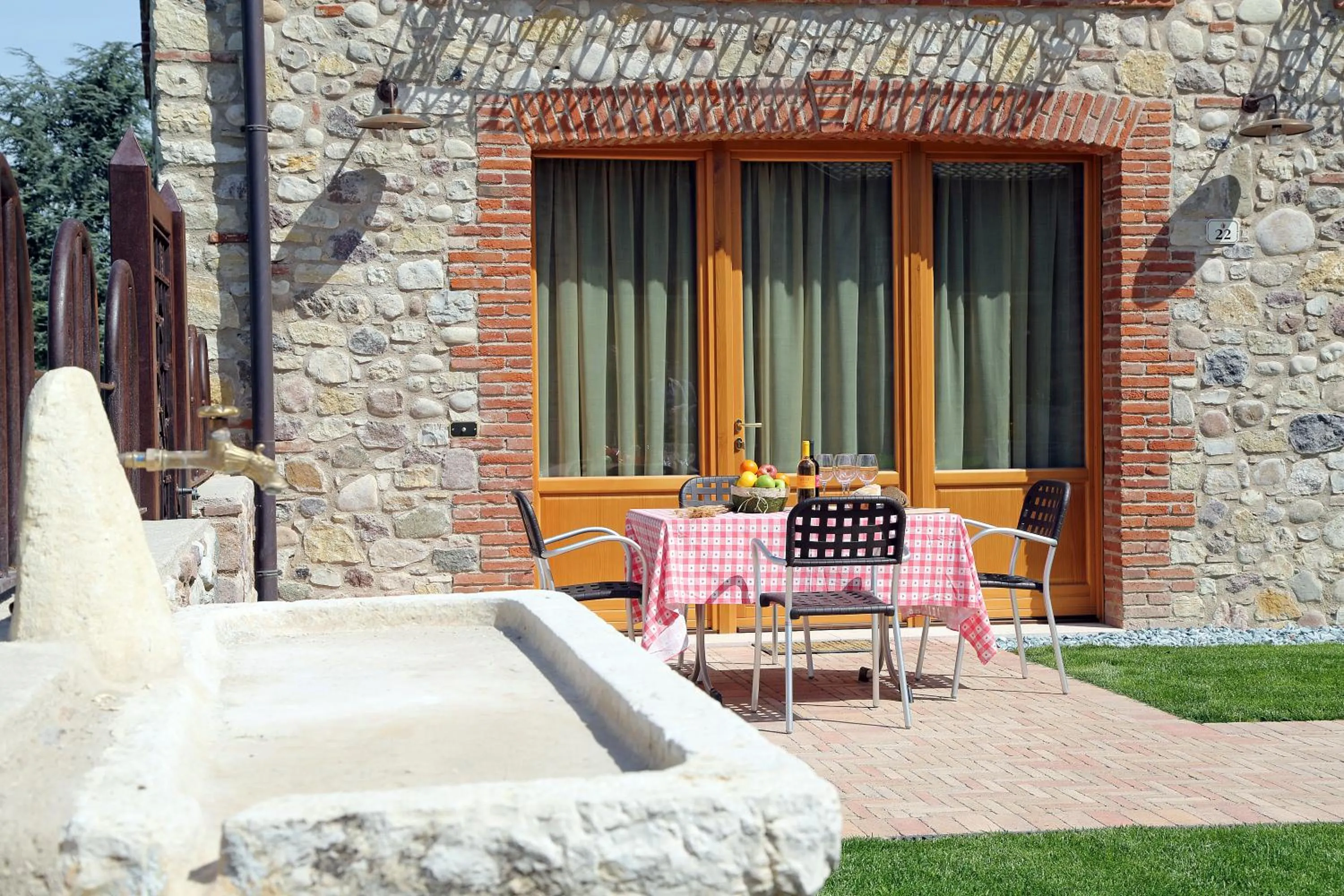 Balcony/Terrace in Residence Borgo Mondragon