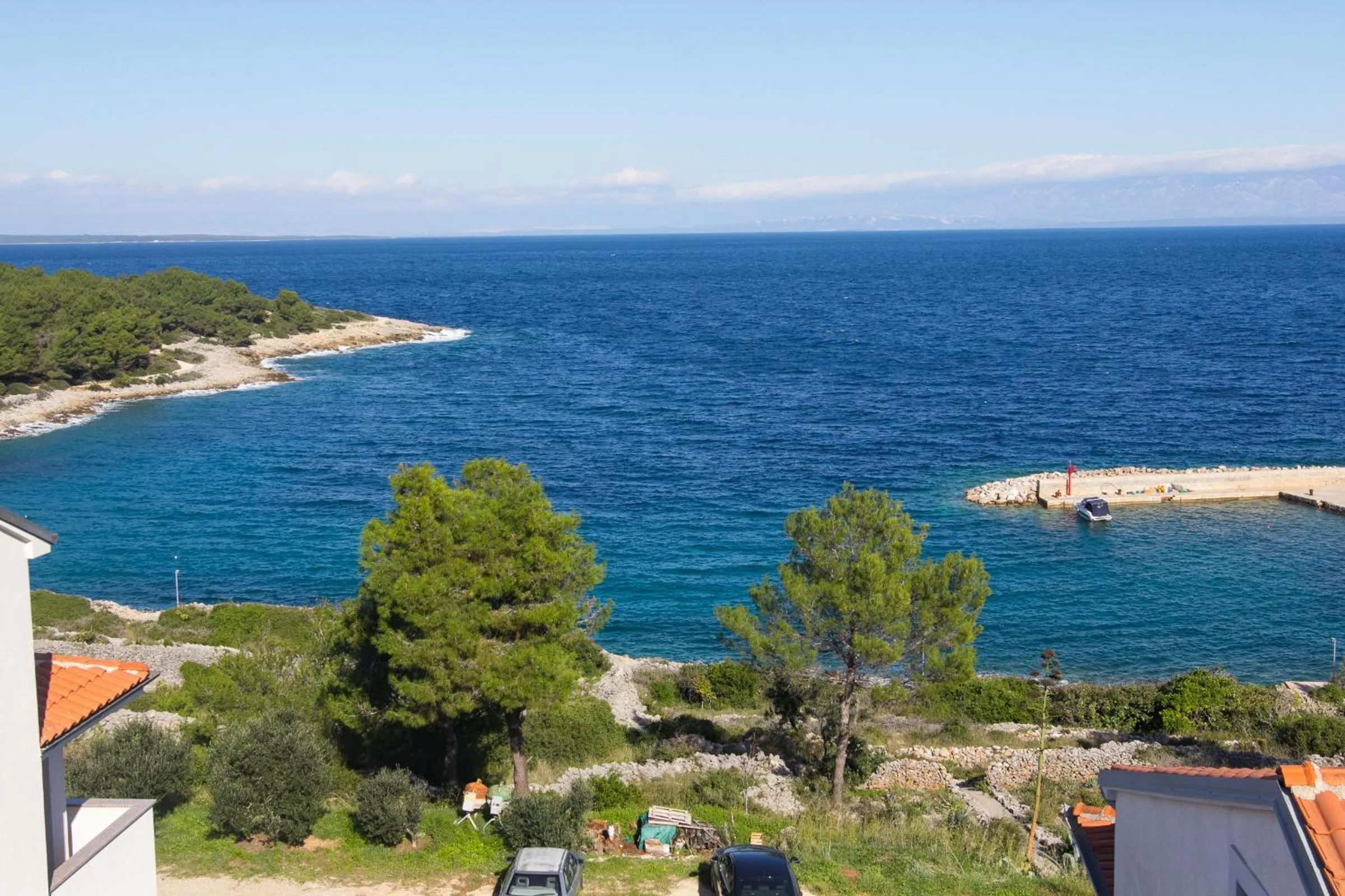 Sea view in Apartments Anci