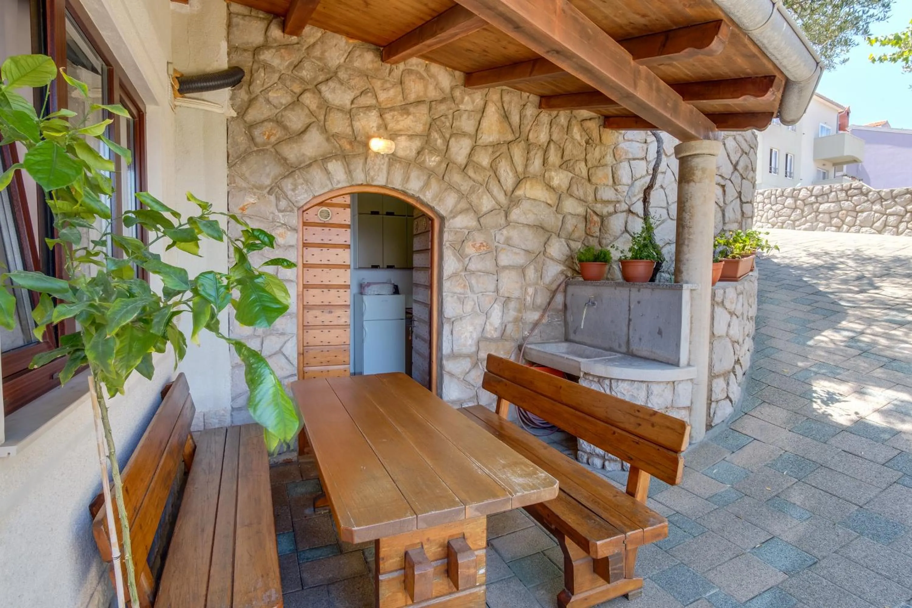 Patio in Apartments Anci