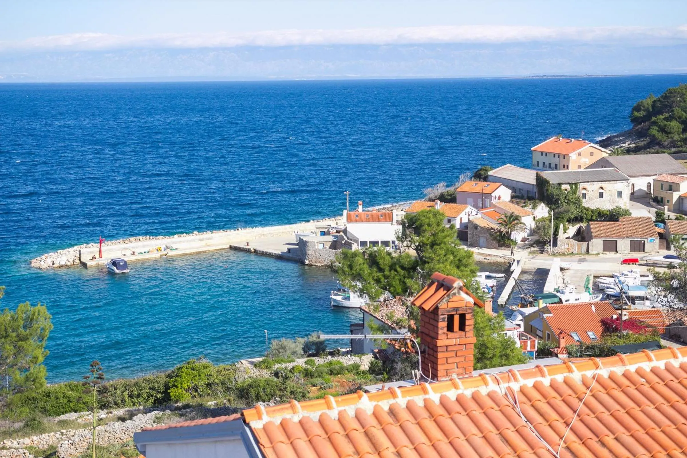 Sea view in Apartments Anci