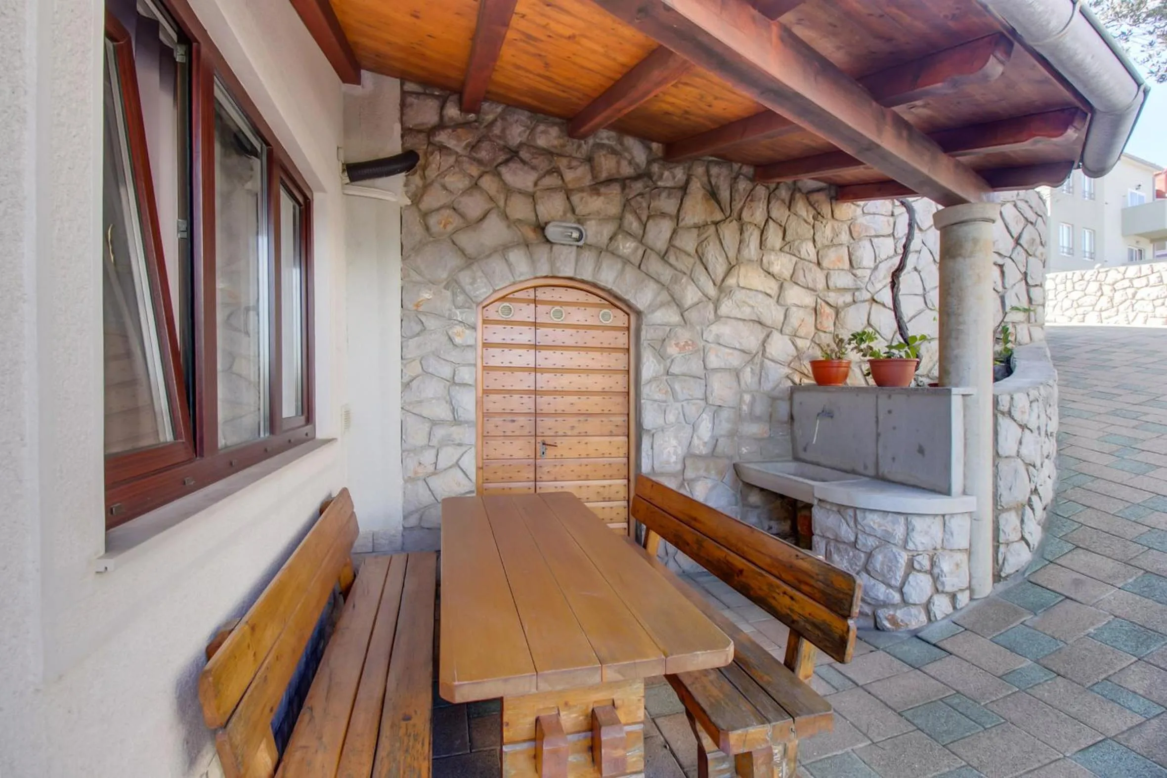 BBQ facilities in Apartments Anci