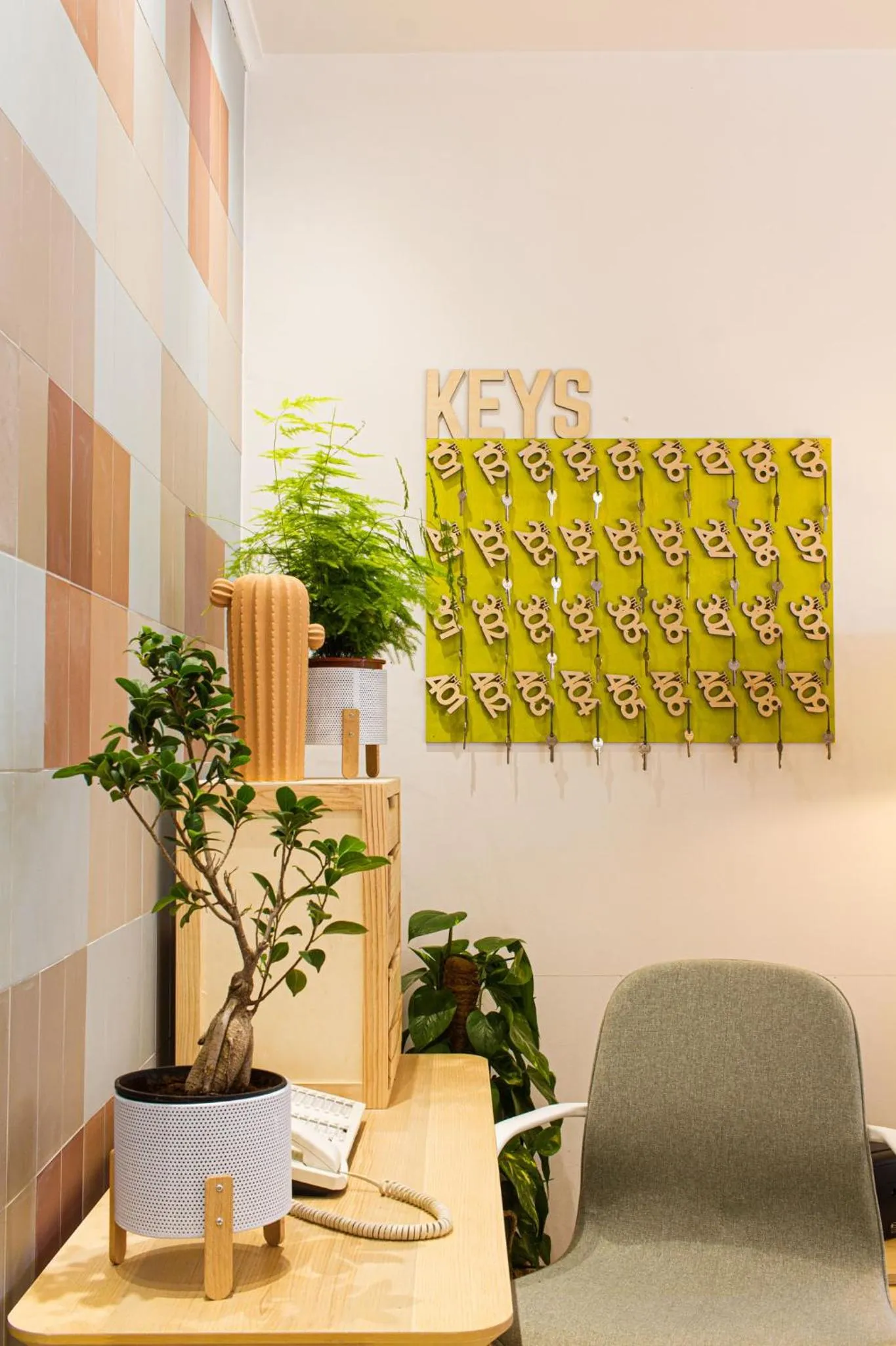 Lobby or reception in Hotel Blumen