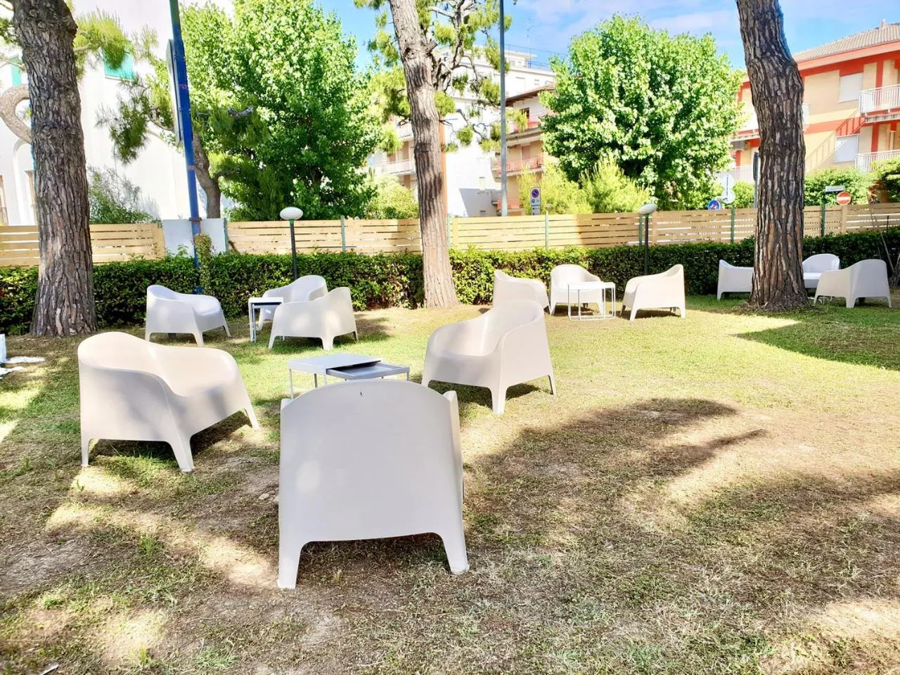 Patio in Hotel Blumen