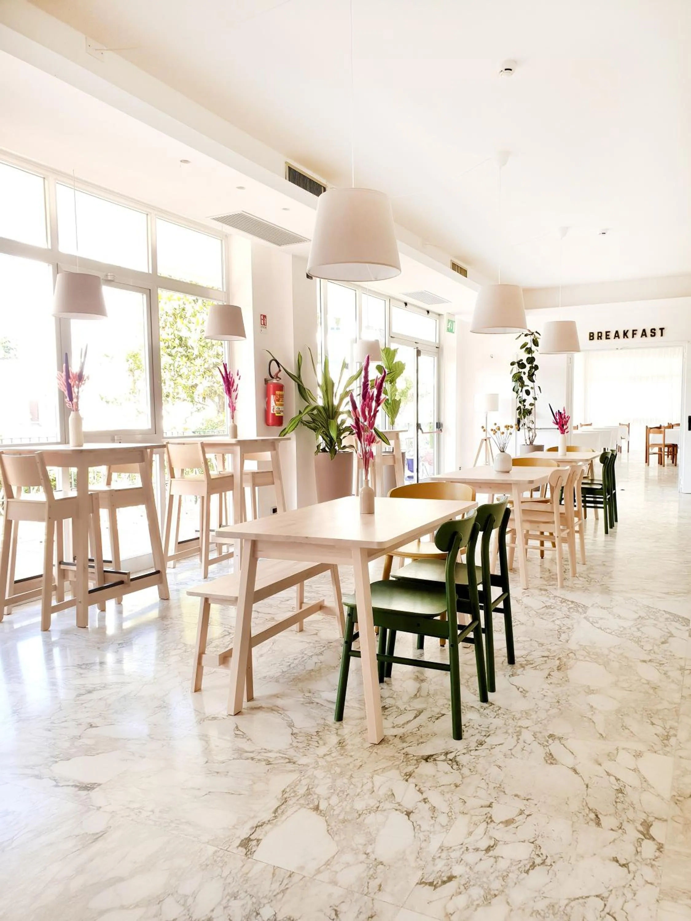 Restaurant/places to eat in Hotel Blumen