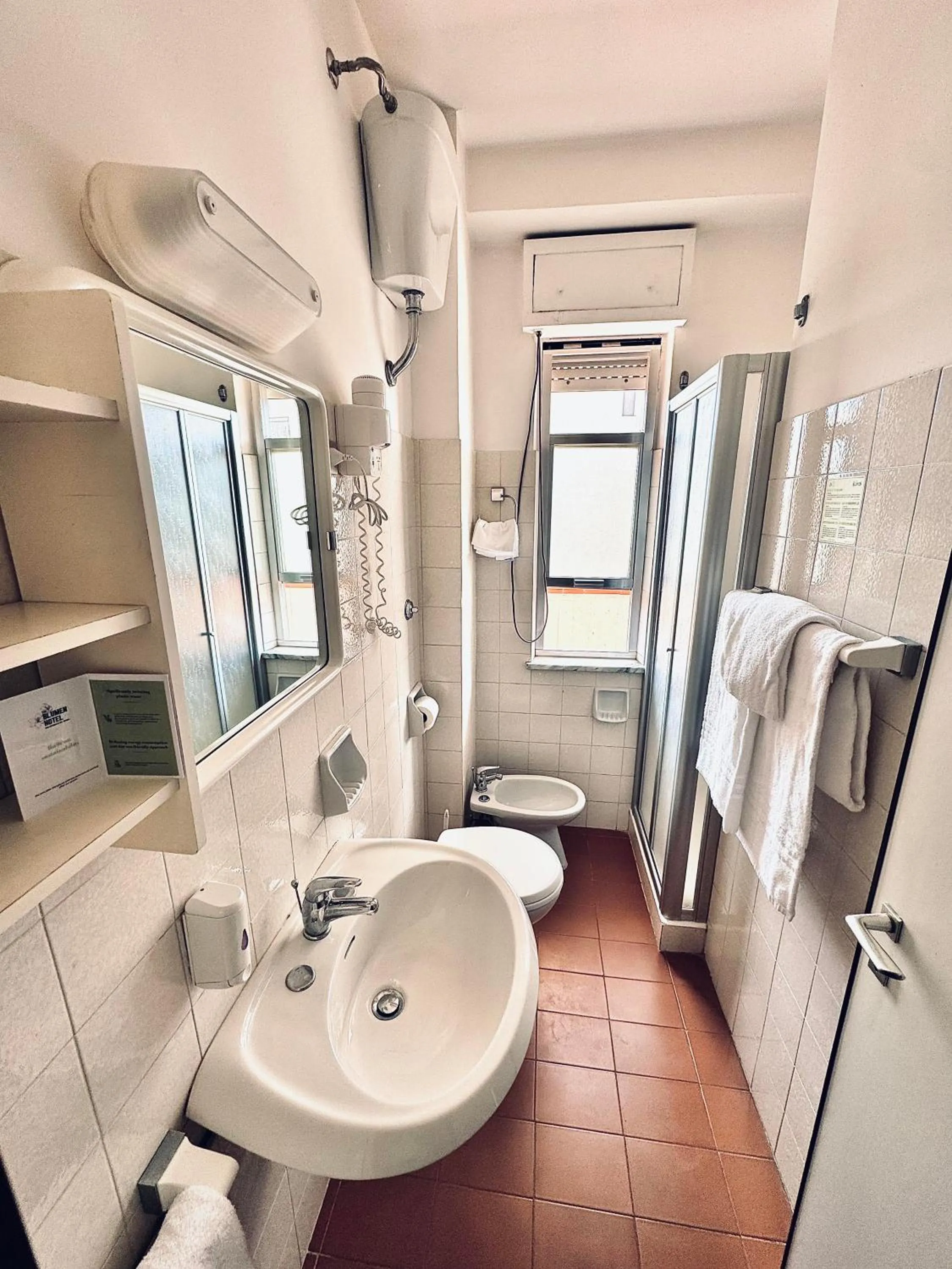 Bathroom in Hotel Blumen