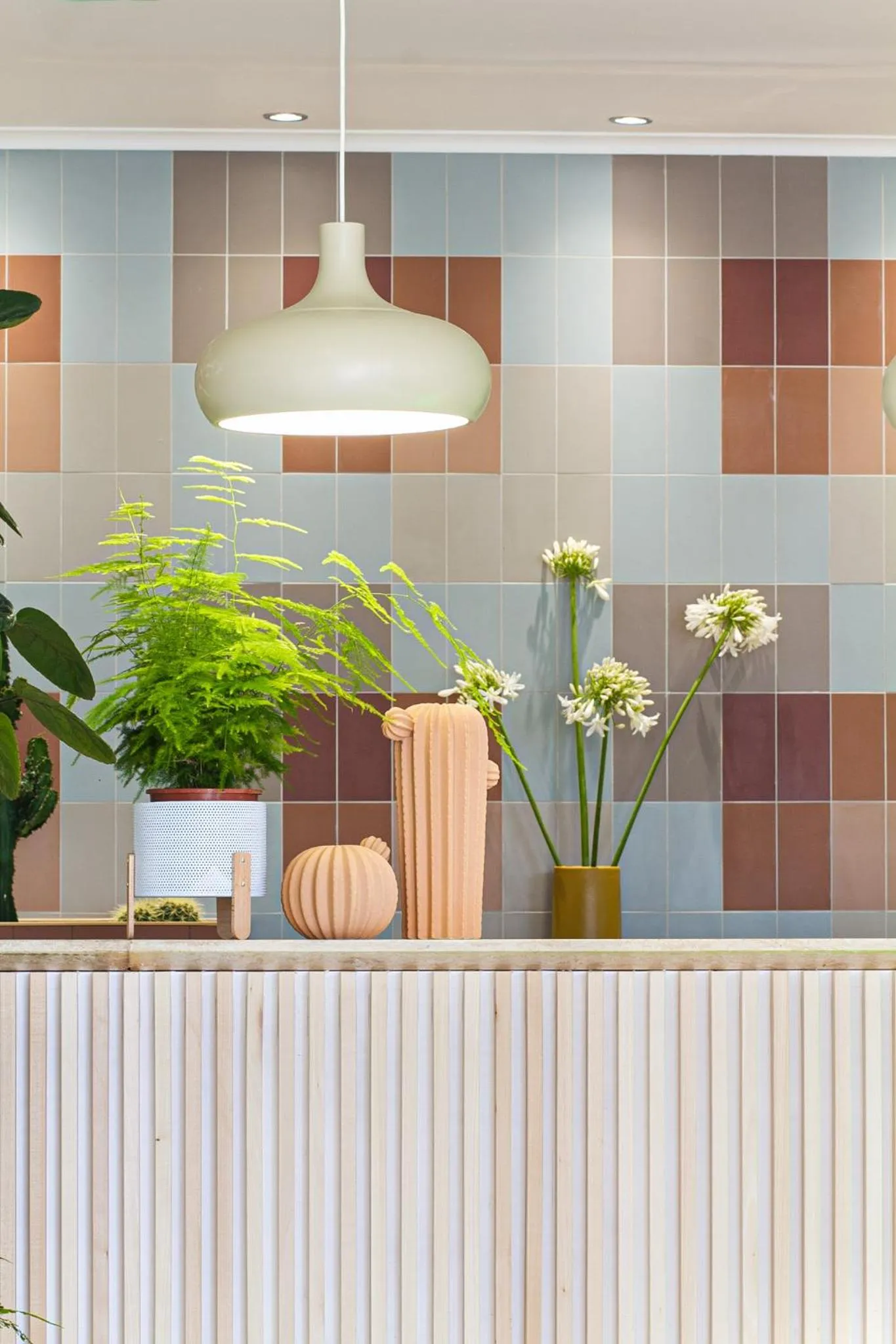 Lobby or reception in Hotel Blumen