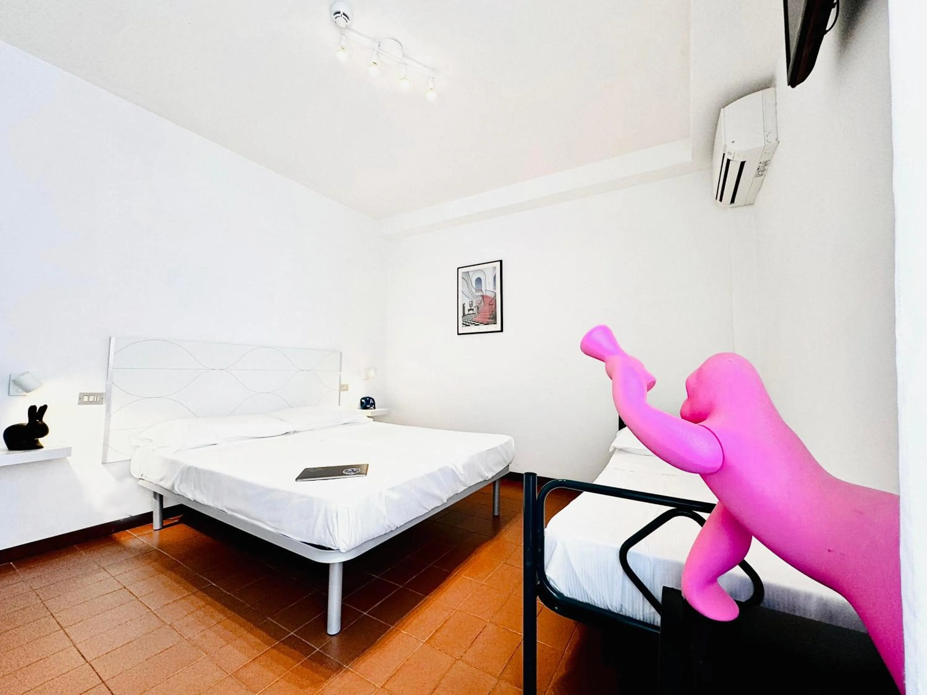 Bedroom, Bed in Hotel Blumen