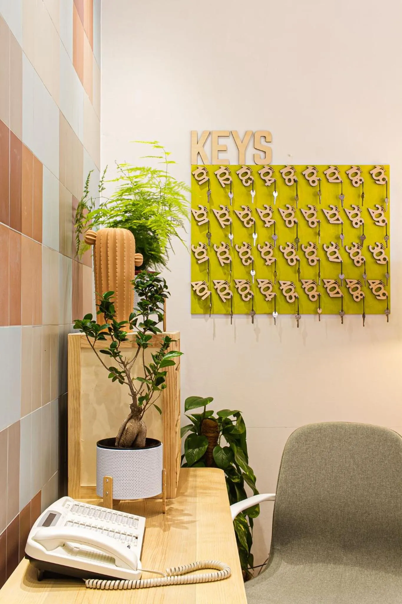 Lobby or reception in Hotel Blumen