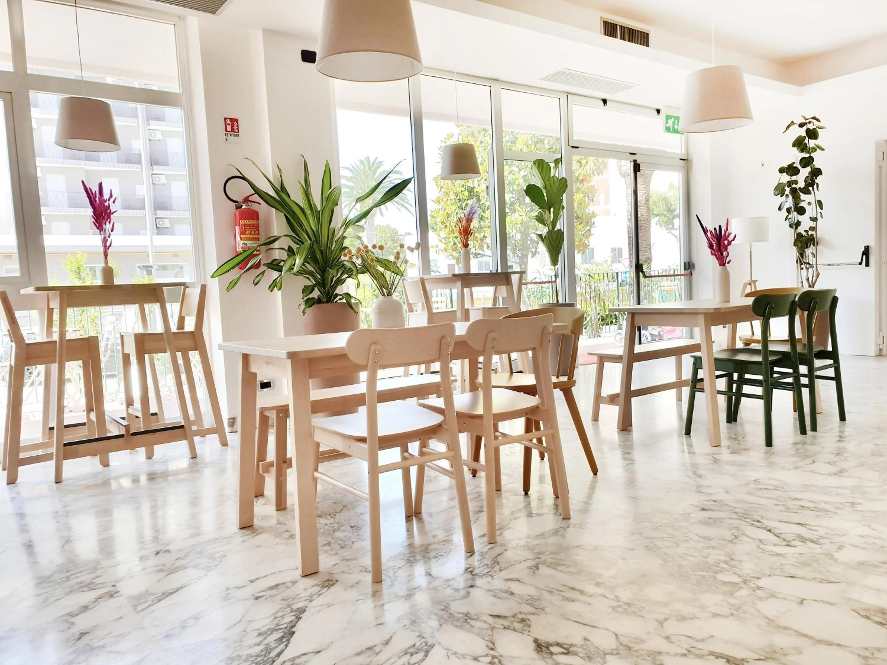 Restaurant/places to eat in Hotel Blumen