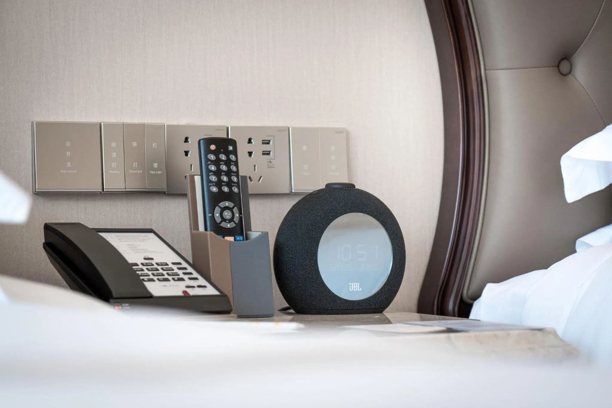 Photo of the whole room, Bed in Hotel Indigo Shenzhen Overseas Chinese Town by IHG