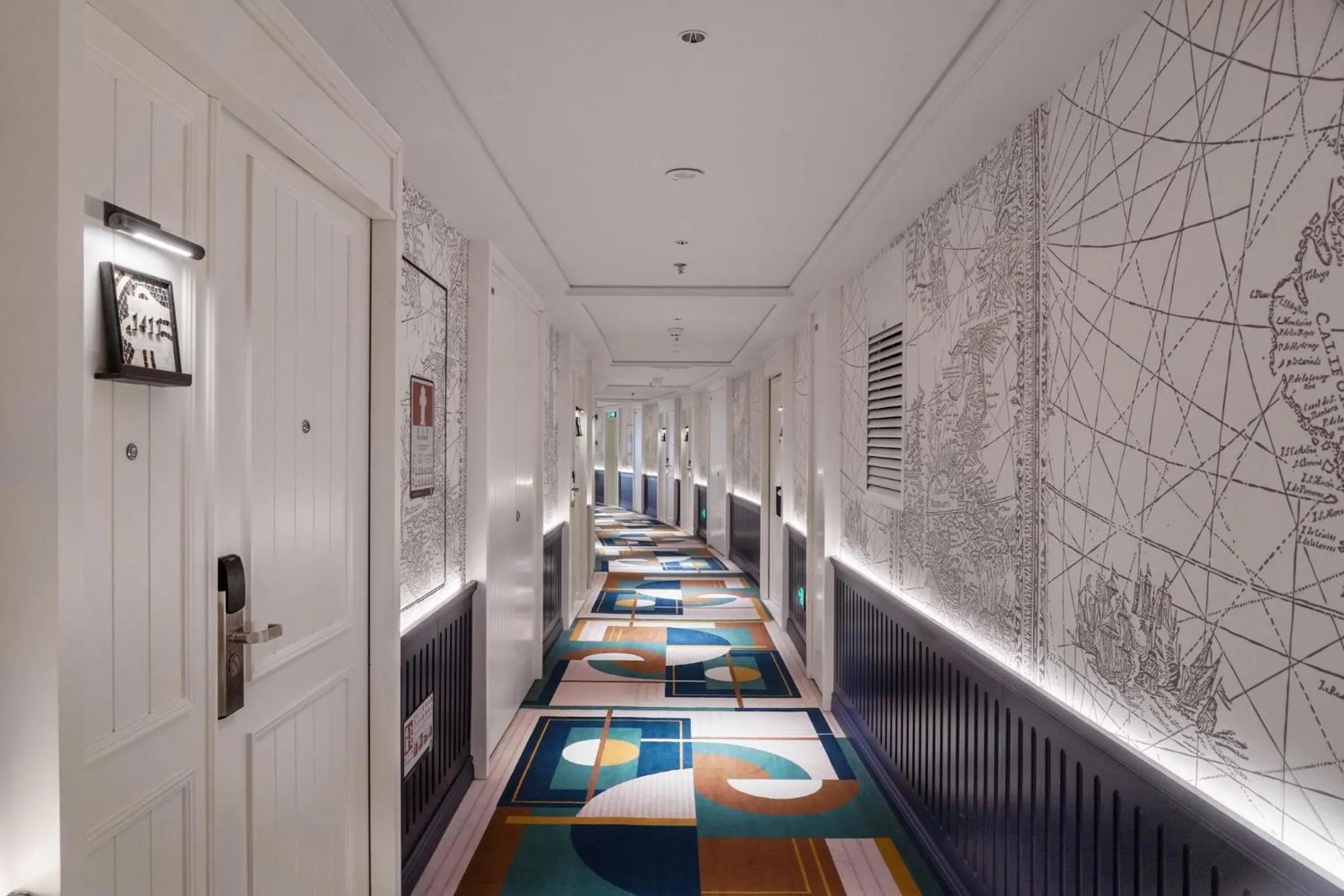 Decorative detail in Hotel Indigo Shenzhen Overseas Chinese Town by IHG