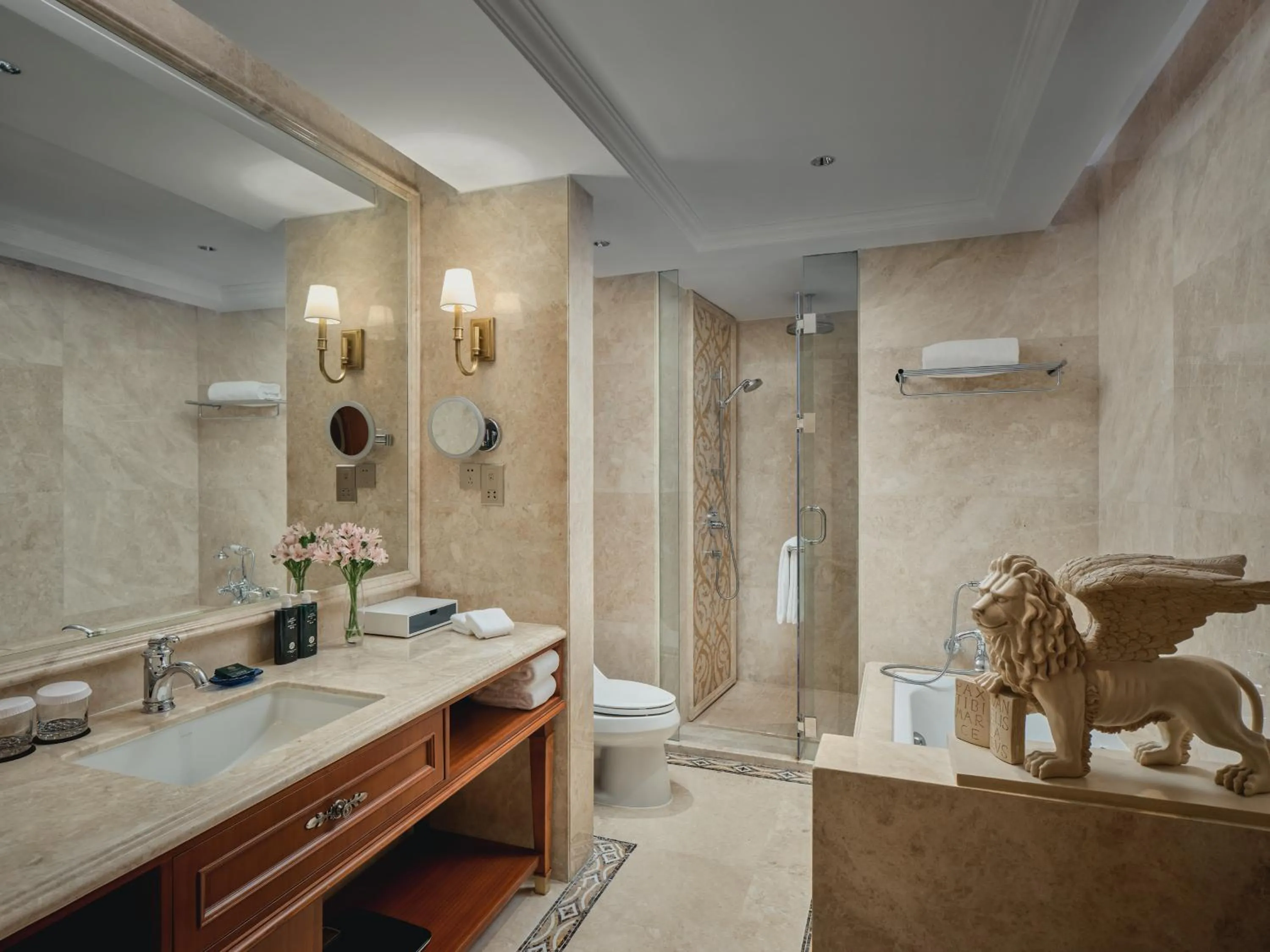 Bathroom in Hotel Indigo Shenzhen Overseas Chinese Town by IHG