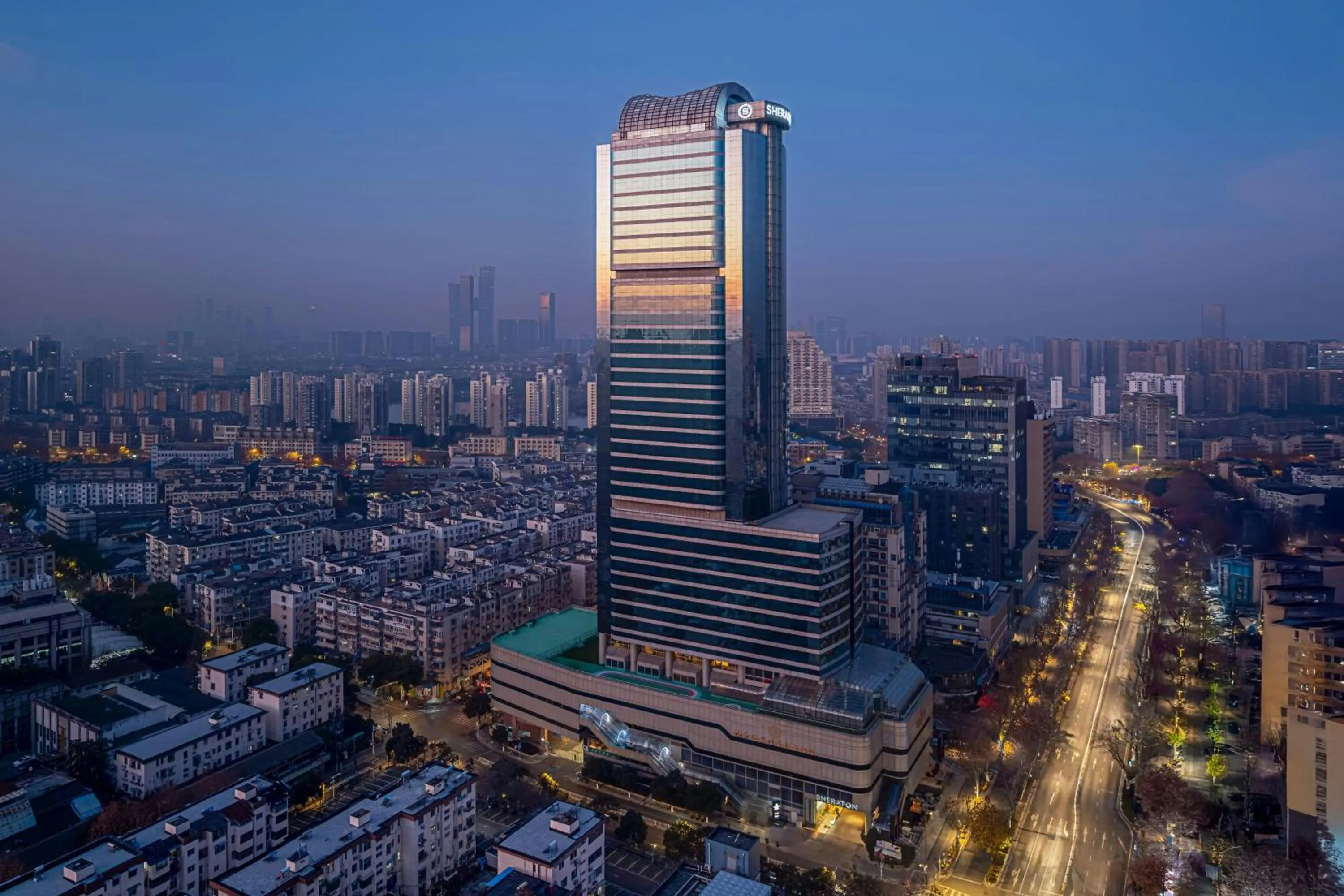 Property building in Sheraton Nanjing Kingsley Hotel & Towers