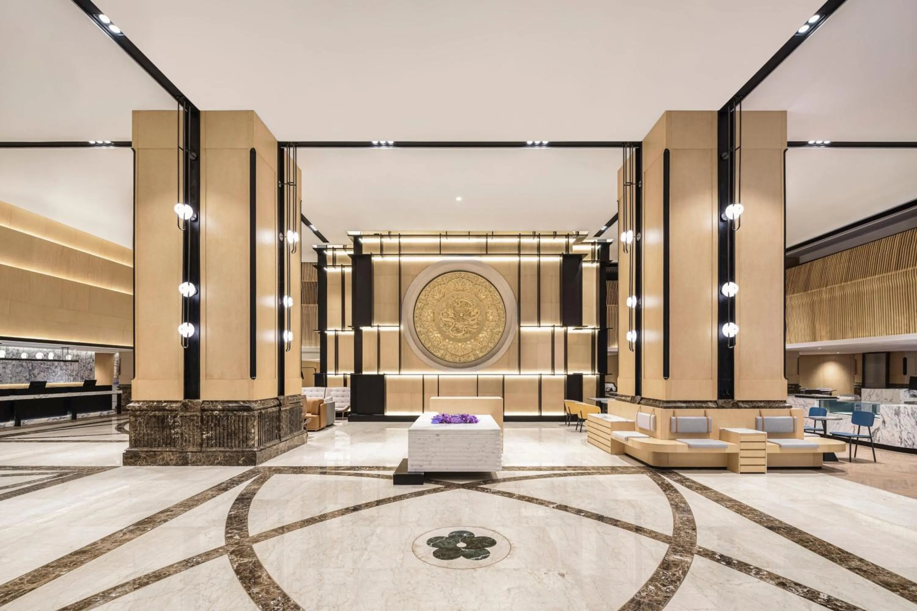 Lobby or reception in Sheraton Nanjing Kingsley Hotel & Towers