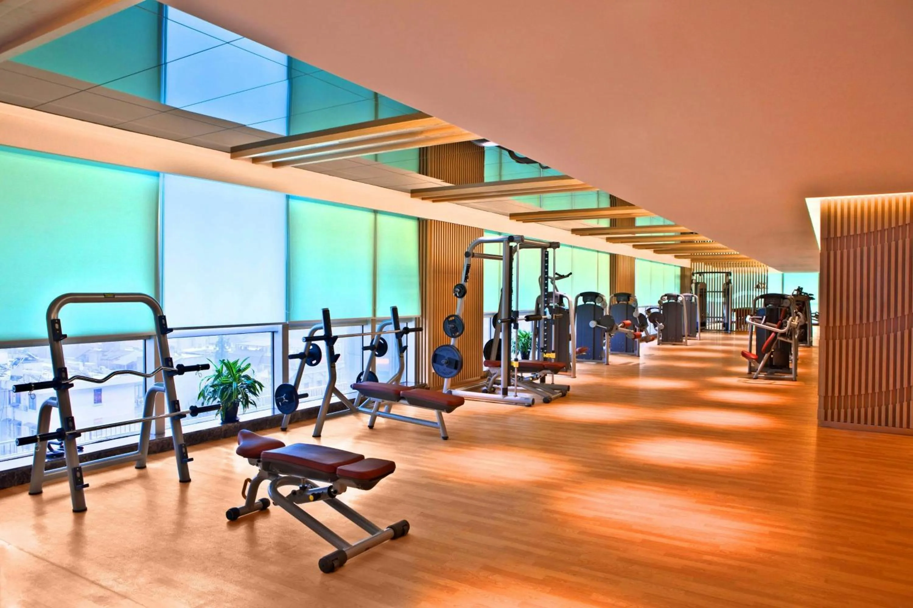 Fitness centre/facilities in Sheraton Nanjing Kingsley Hotel & Towers