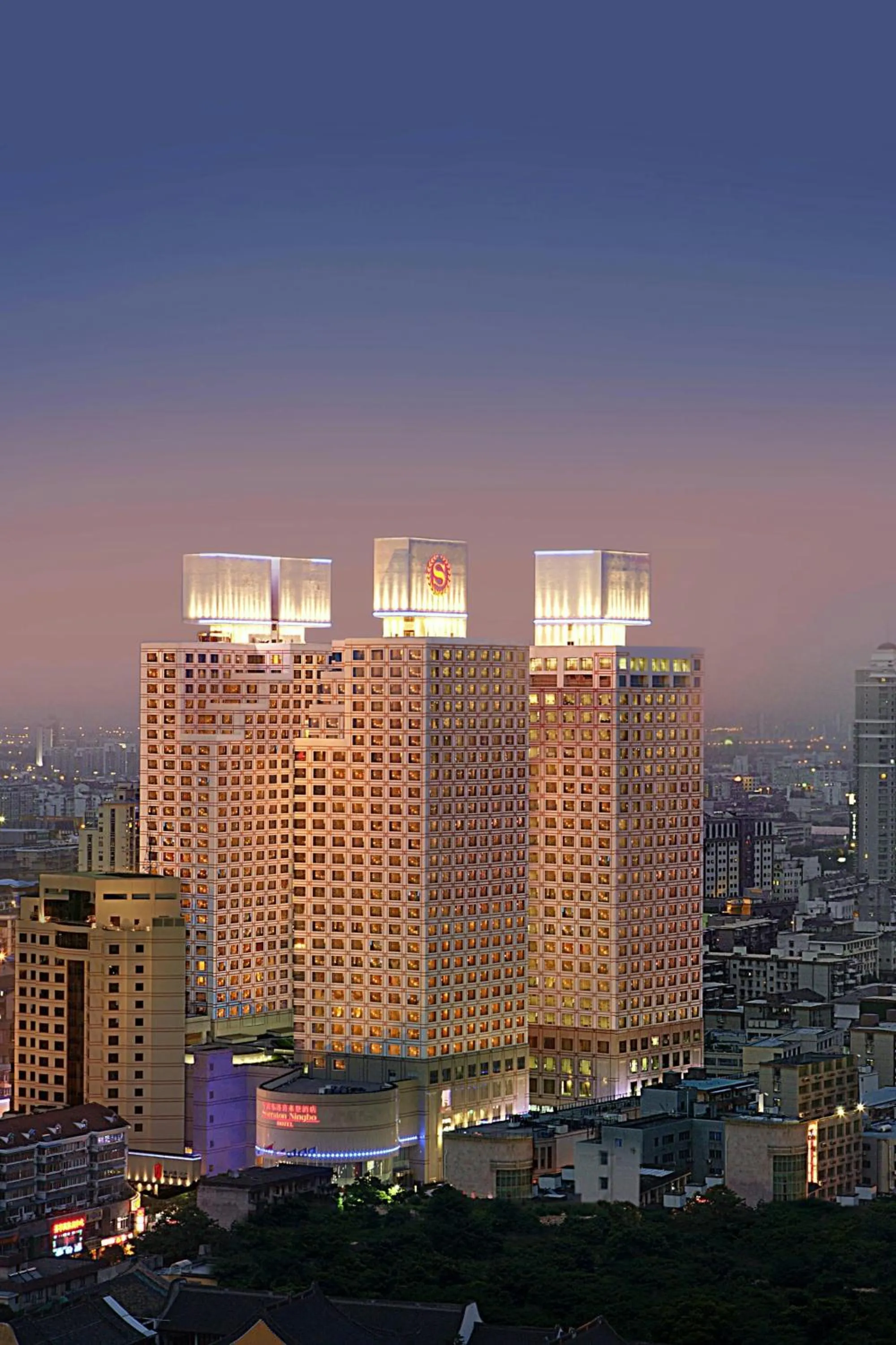 Property building in Sheraton Ningbo Hotel - Tianyi Square