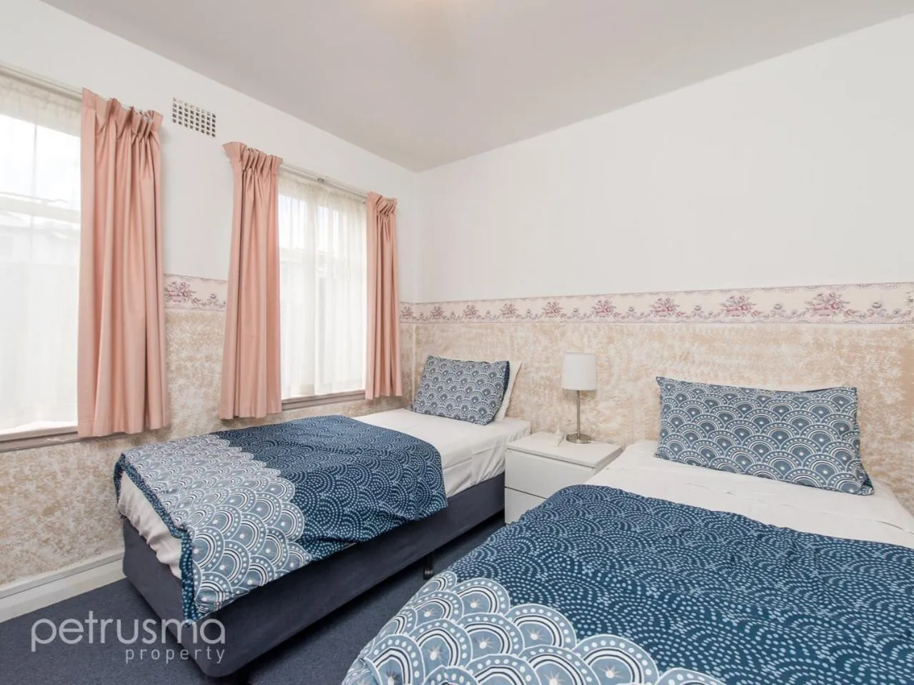 Bedroom in Hobart Apartments