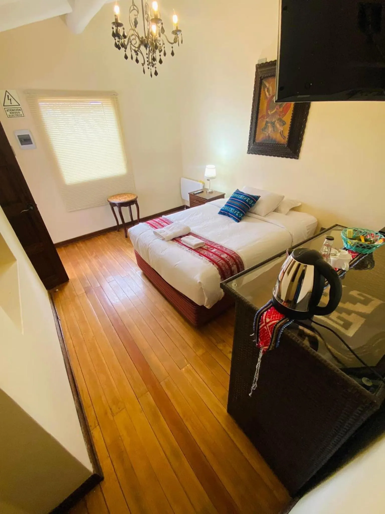 Bed in Cusco Hotel Boutique