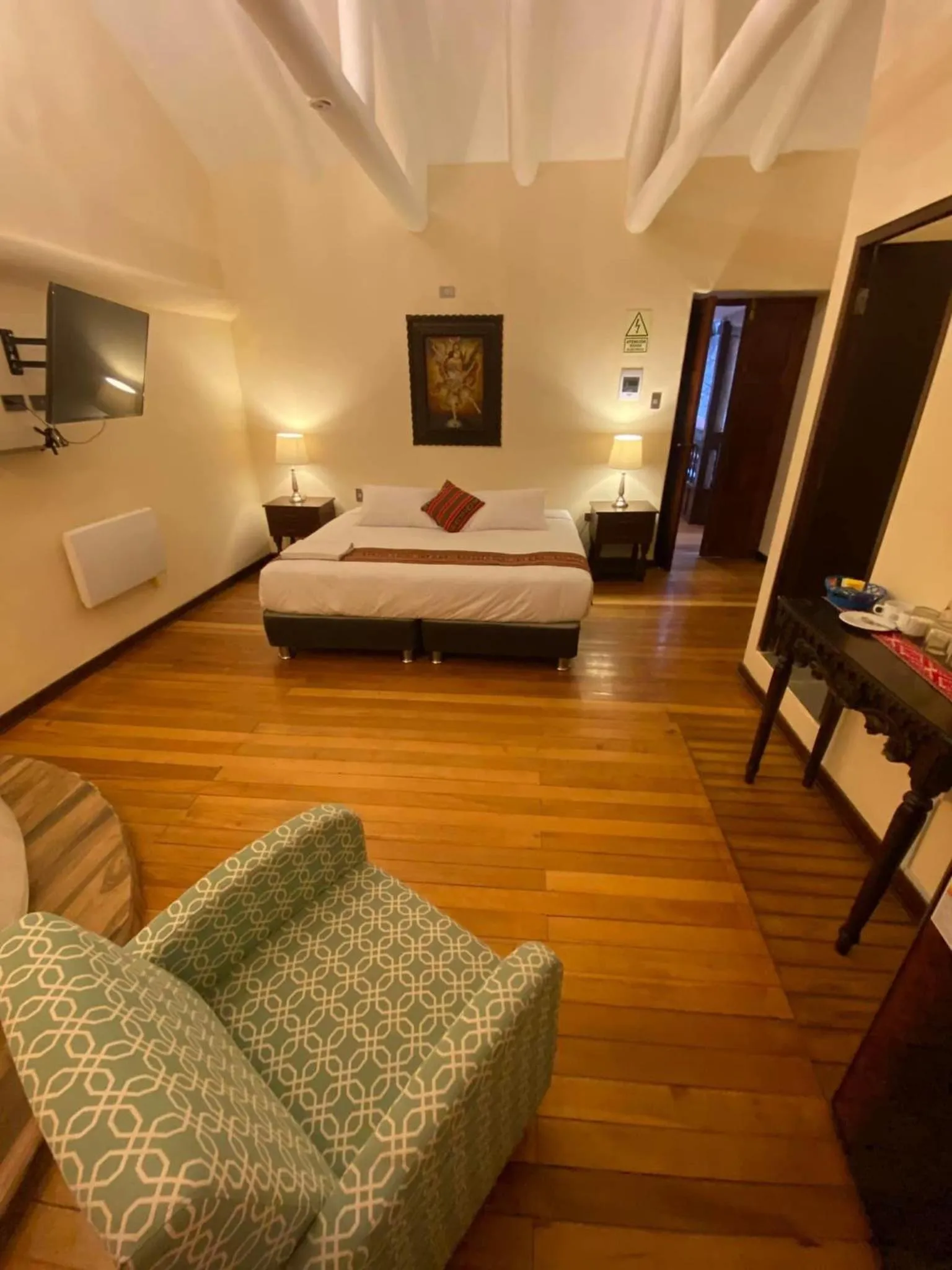 Bed in Cusco Hotel Boutique