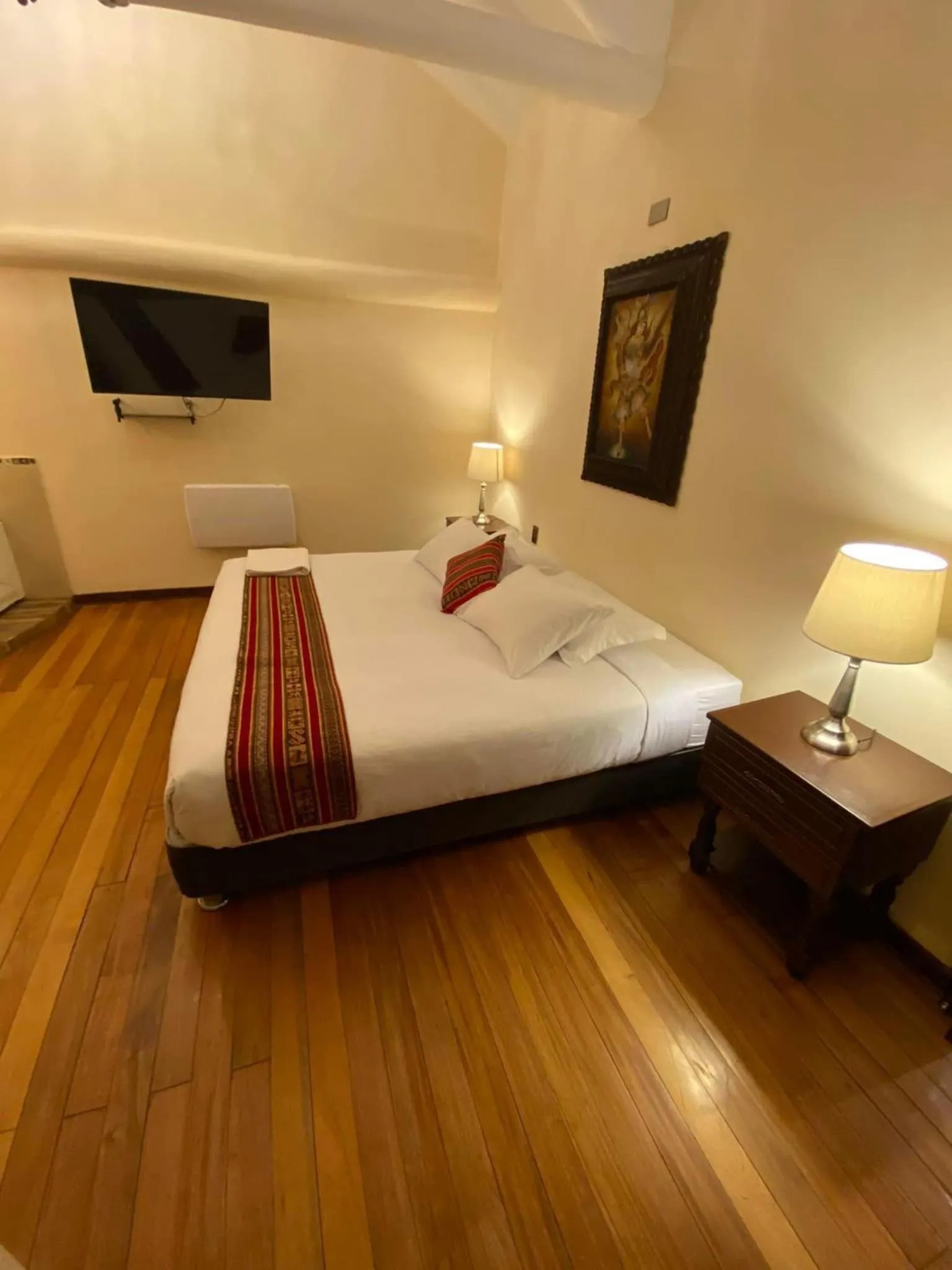 Bed in Cusco Hotel Boutique