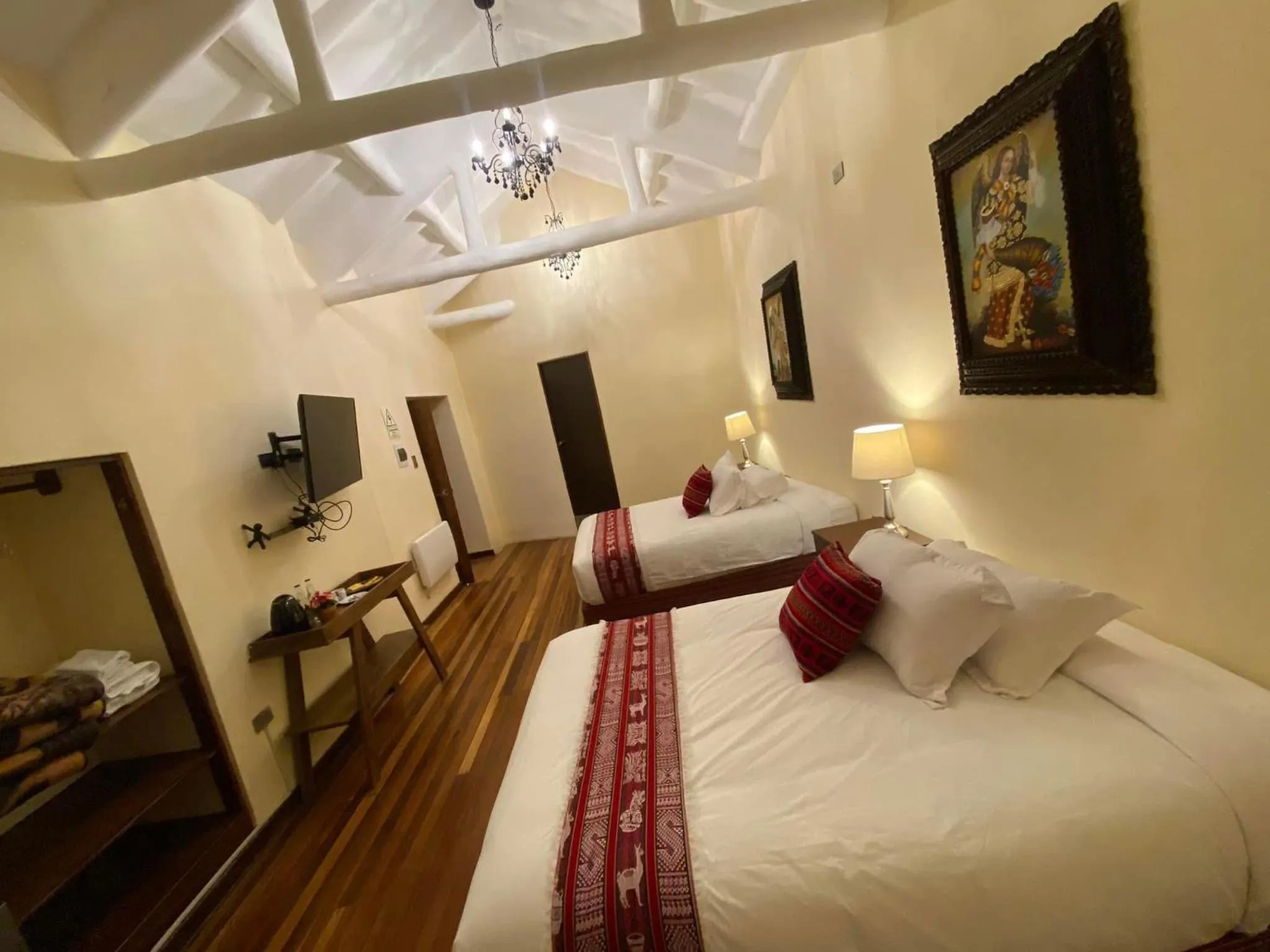 Bed in Cusco Hotel Boutique