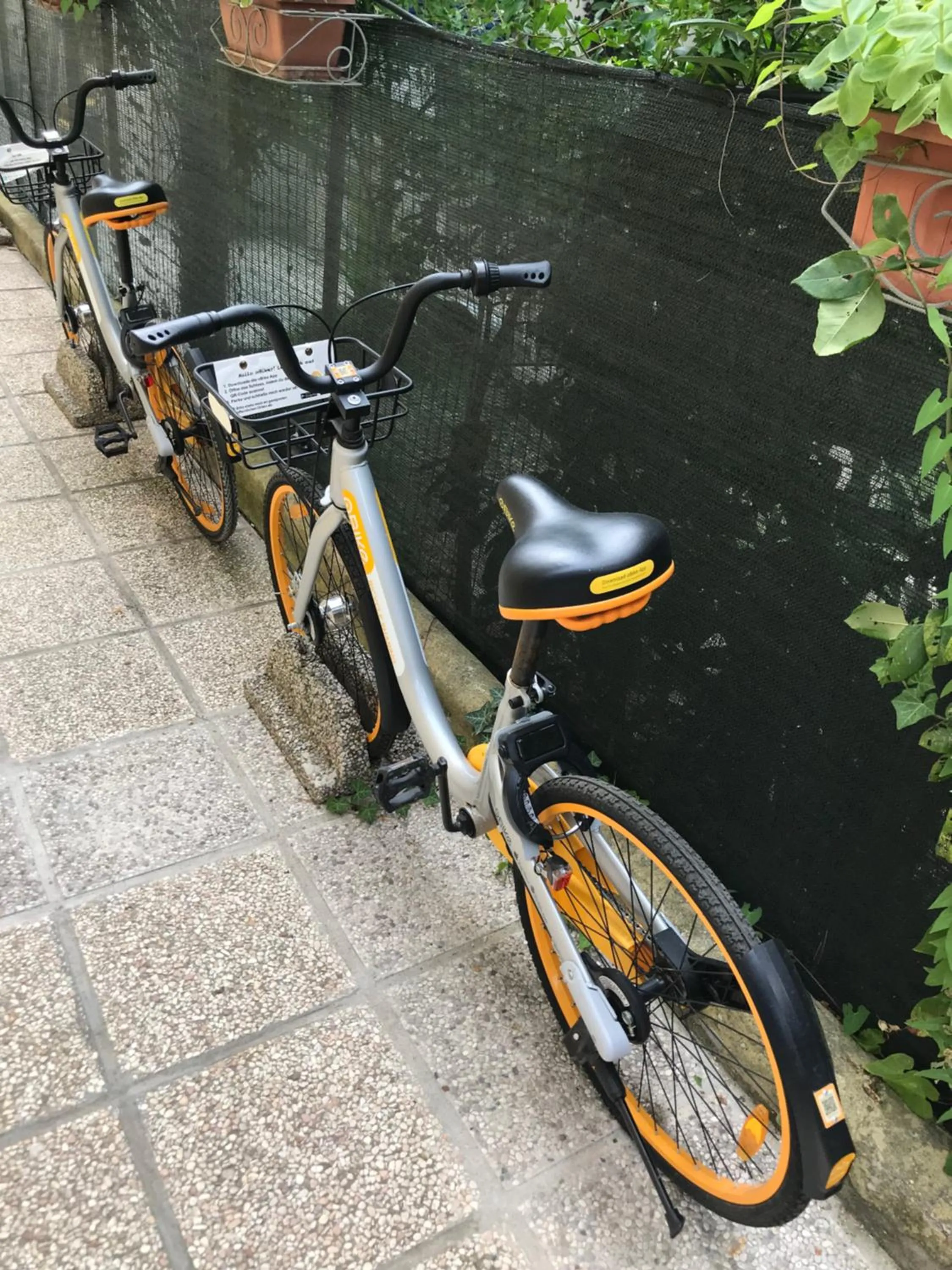 Cycling in Villa Grazia