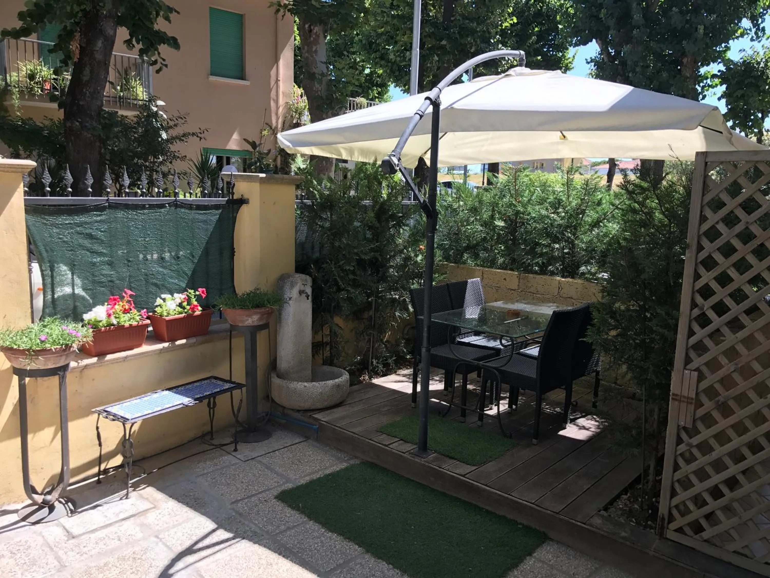 Patio in Villa Grazia