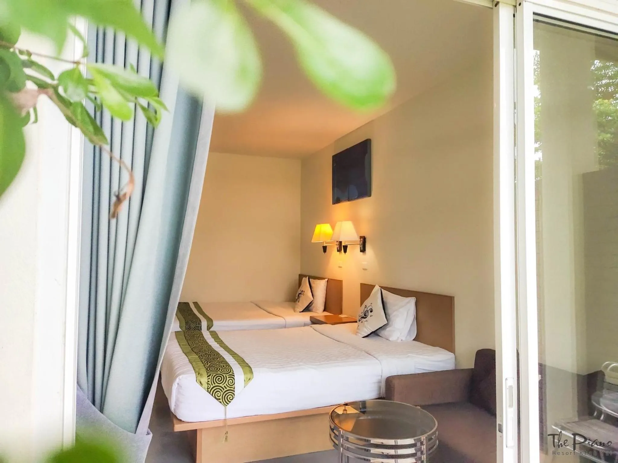 Bed in The Piano Resort Khaoyai