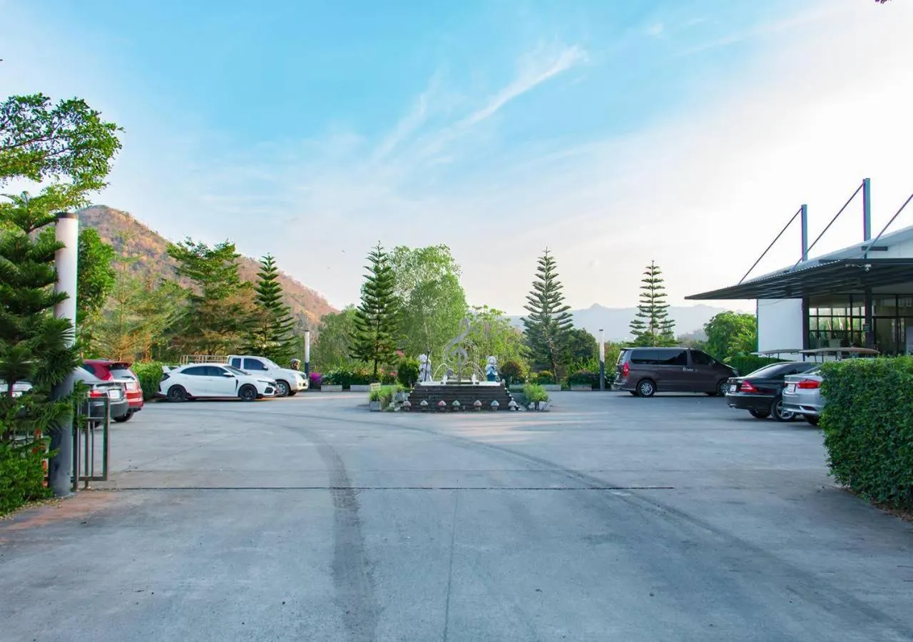 Sunrise in The Piano Resort Khaoyai