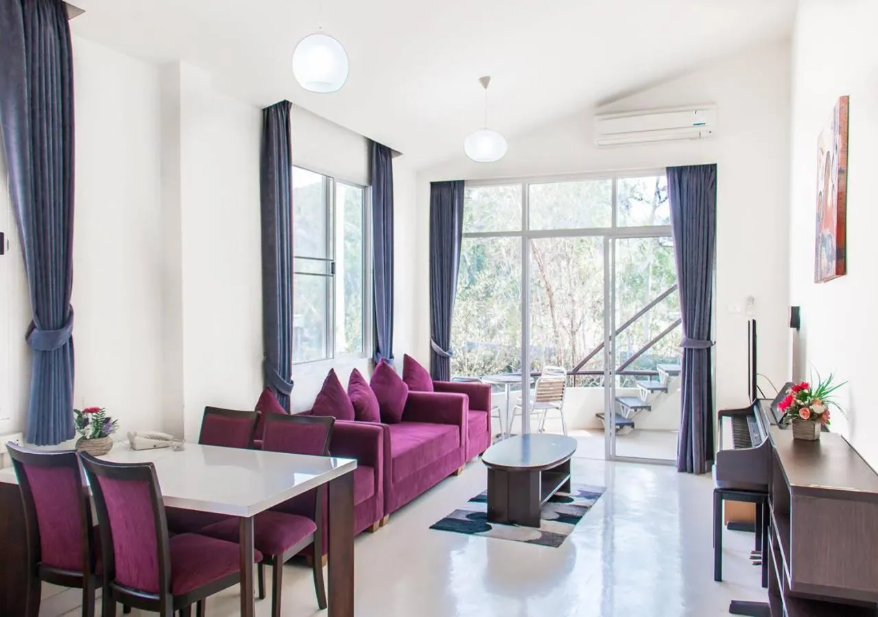 Living room in The Piano Resort Khaoyai